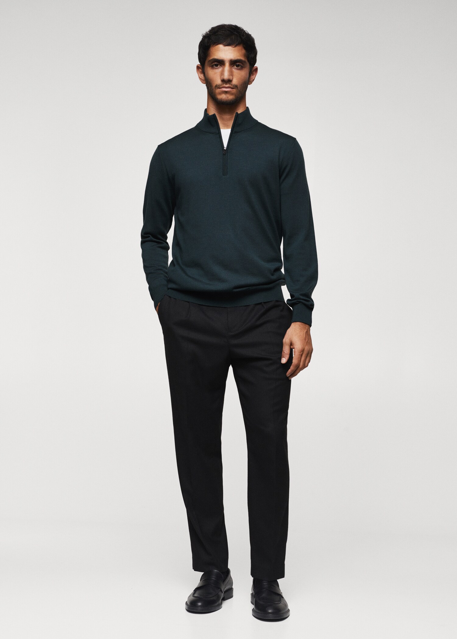 100% merino wool sweater - General plane