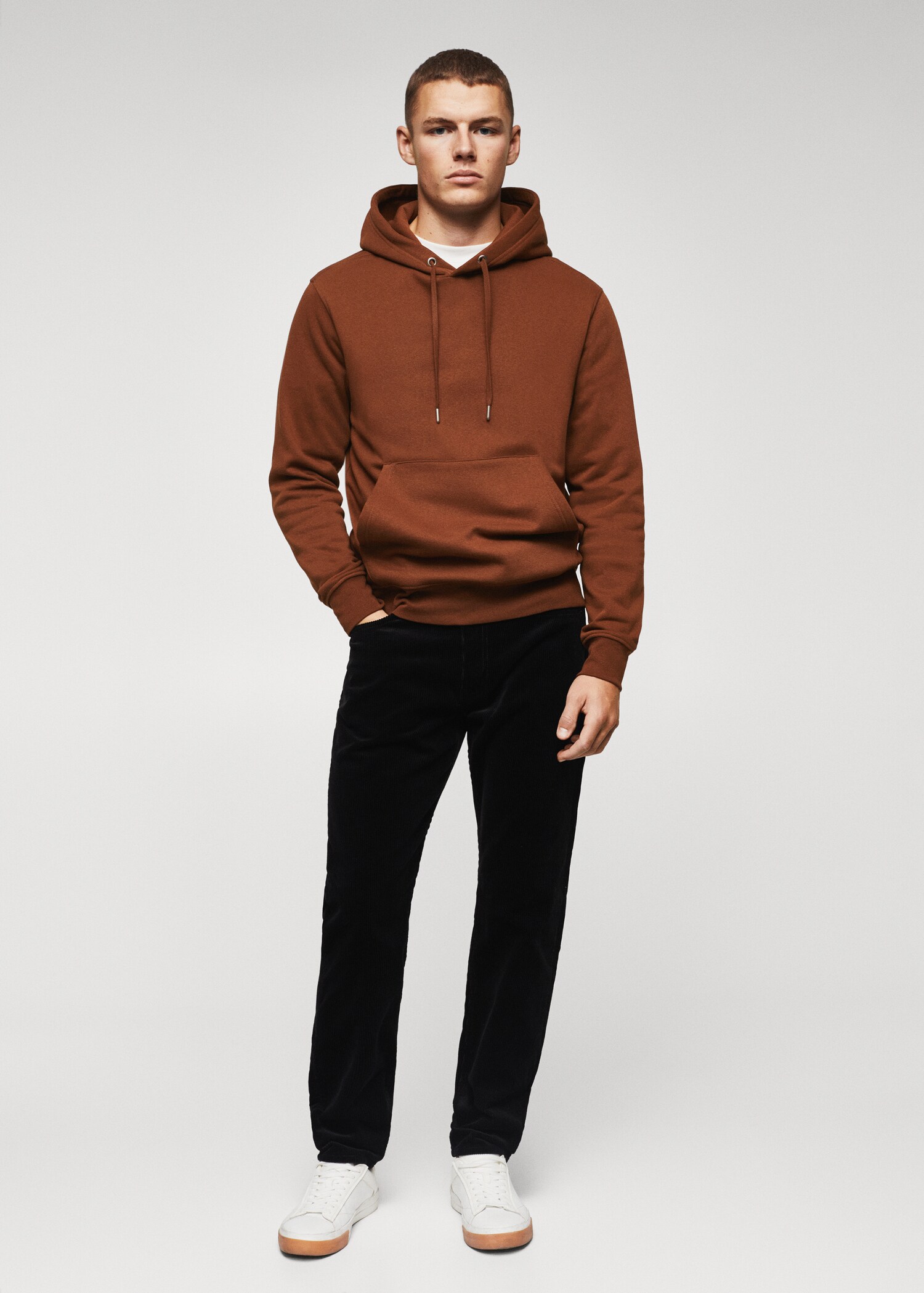Sweater à capuche coton - Plan général