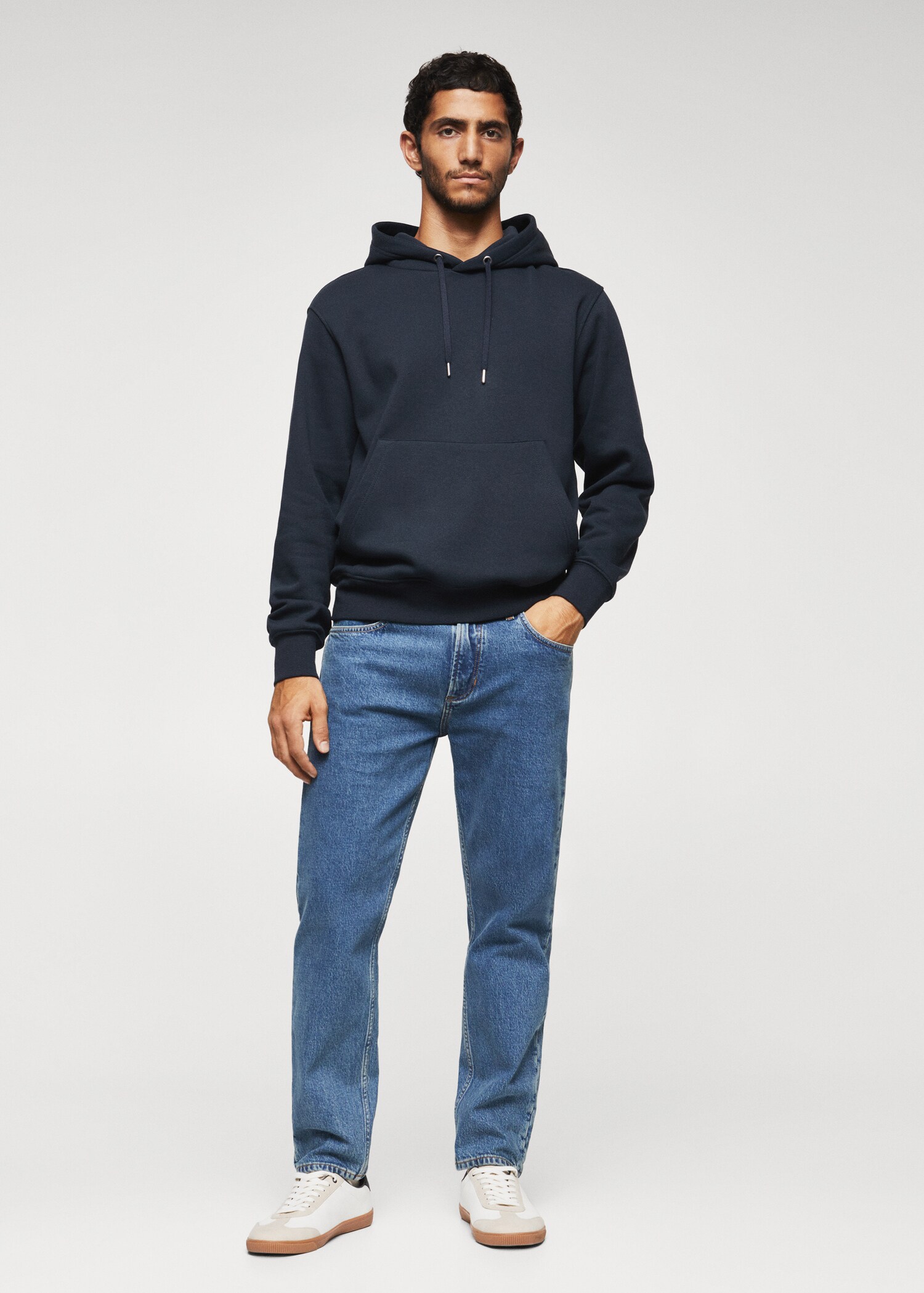 Sweater à capuche coton - Plan général