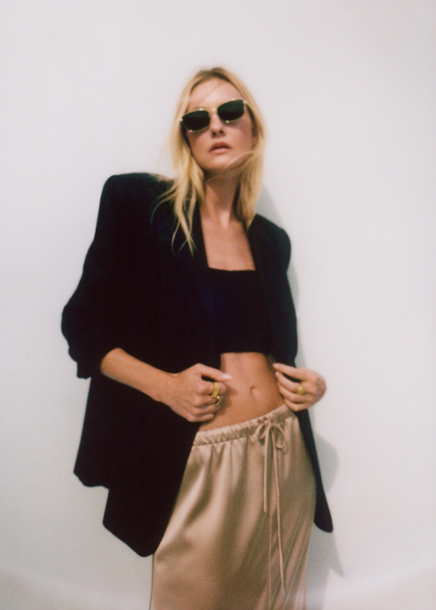 Metallic frame sunglasses - General plane