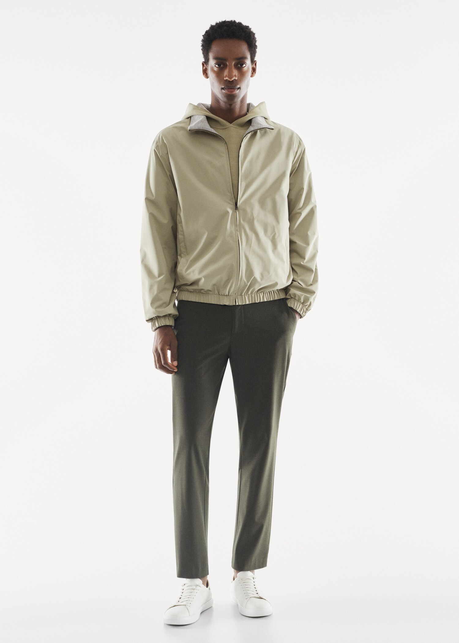 Water-repellent jacket - General plane