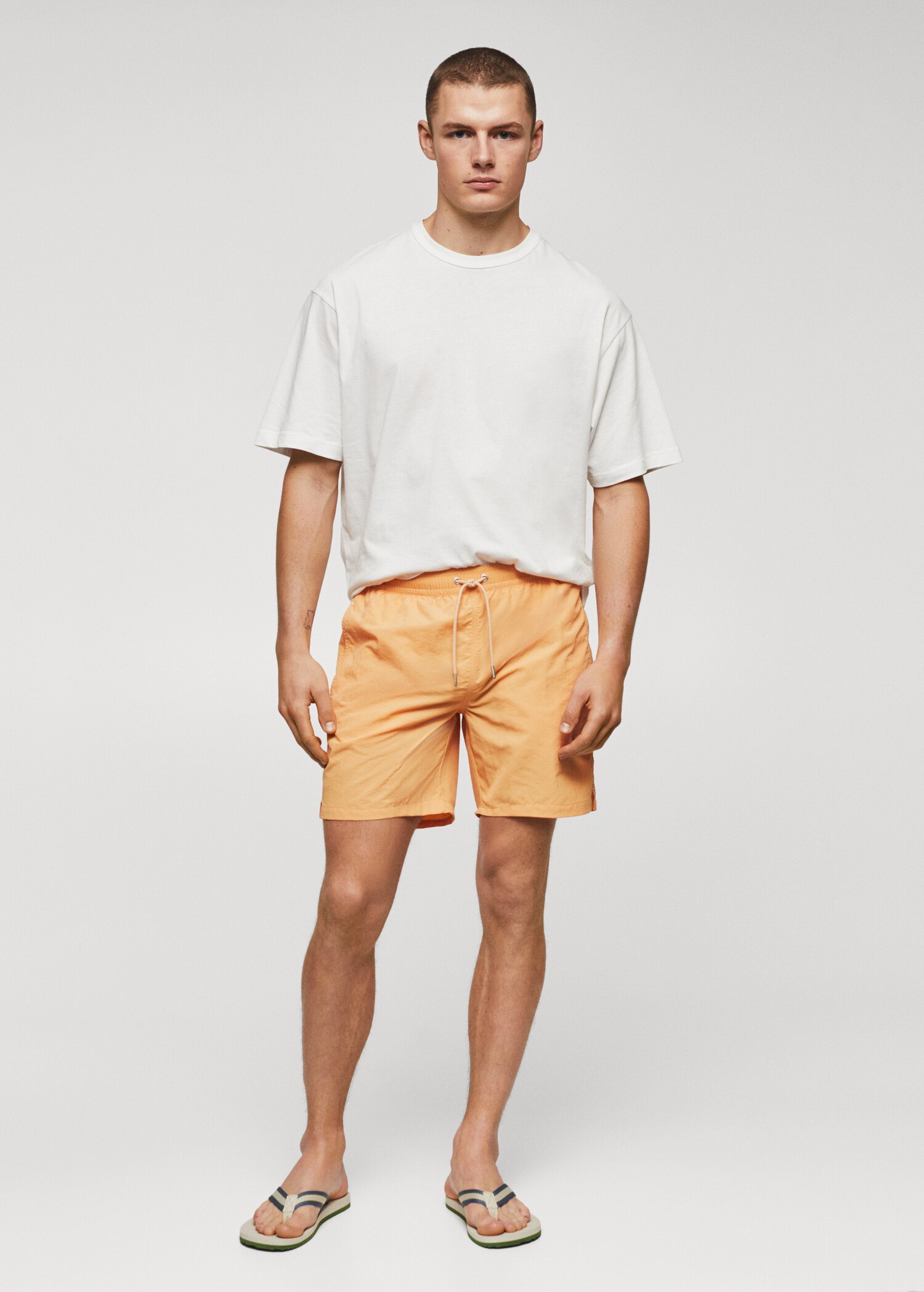 Maillot de bain uni - Plan général