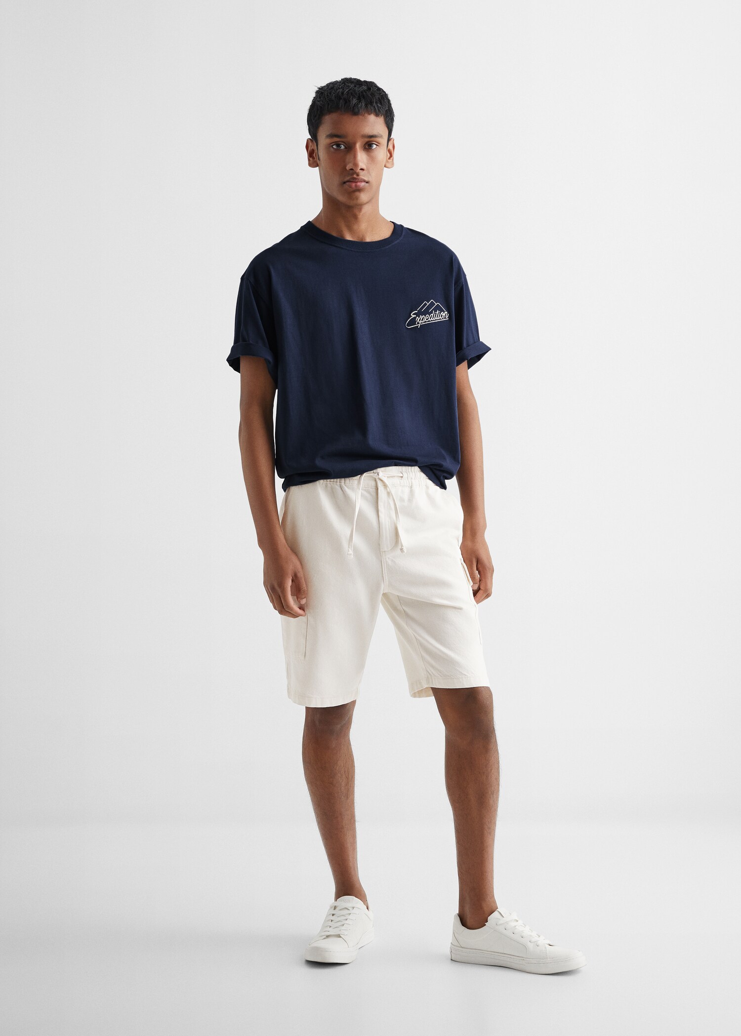 Bermuda cargo cotone - Piano generale