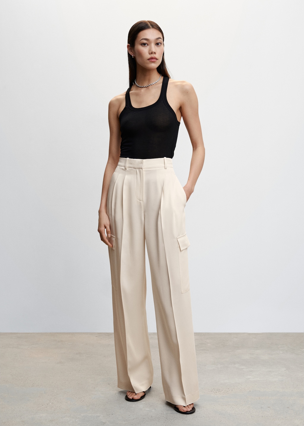 MASU ANGEL WIDE TROUSERS 44 ハンガー付き - メルカリ