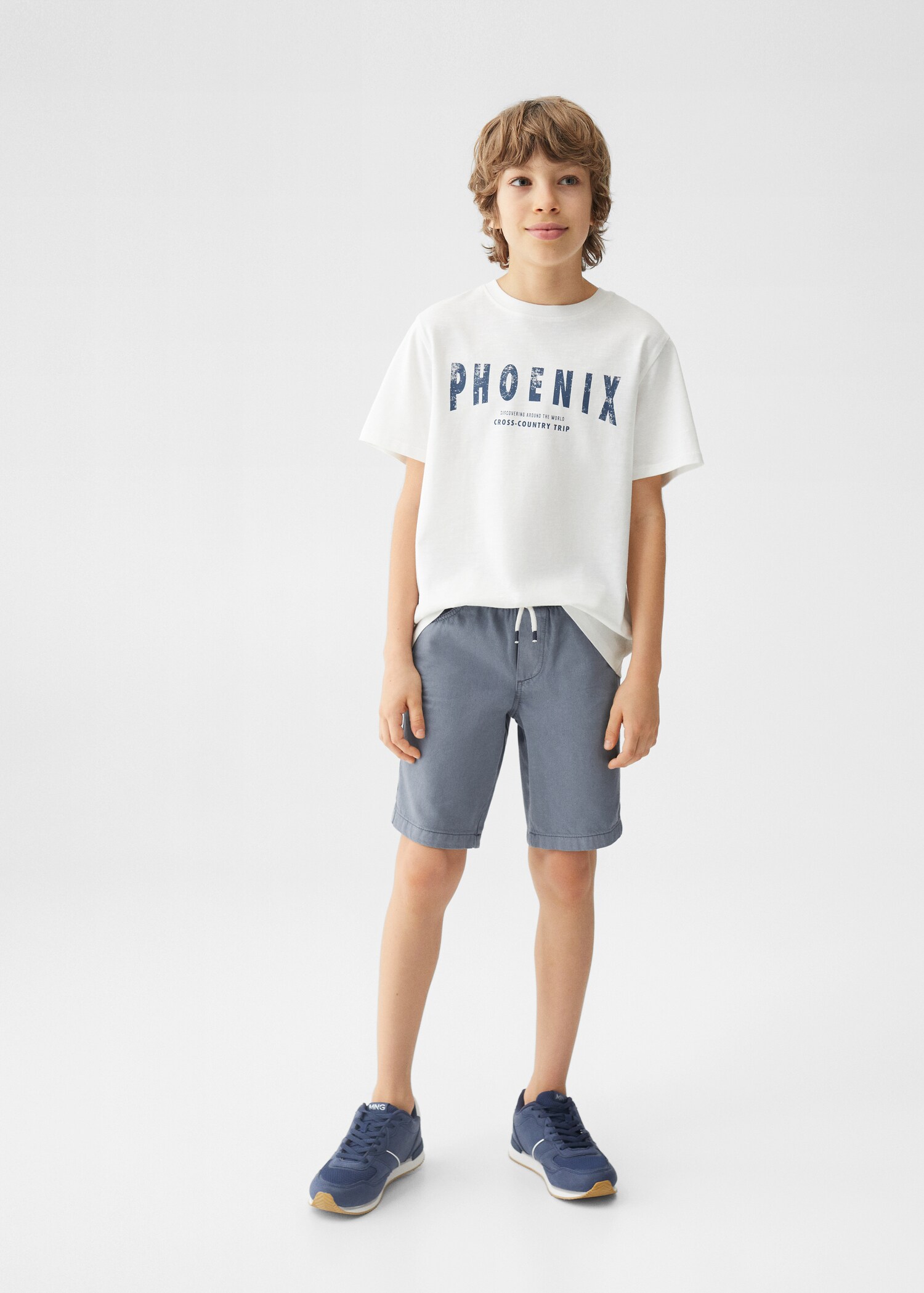 T-shirt coton imprimé - Plan général