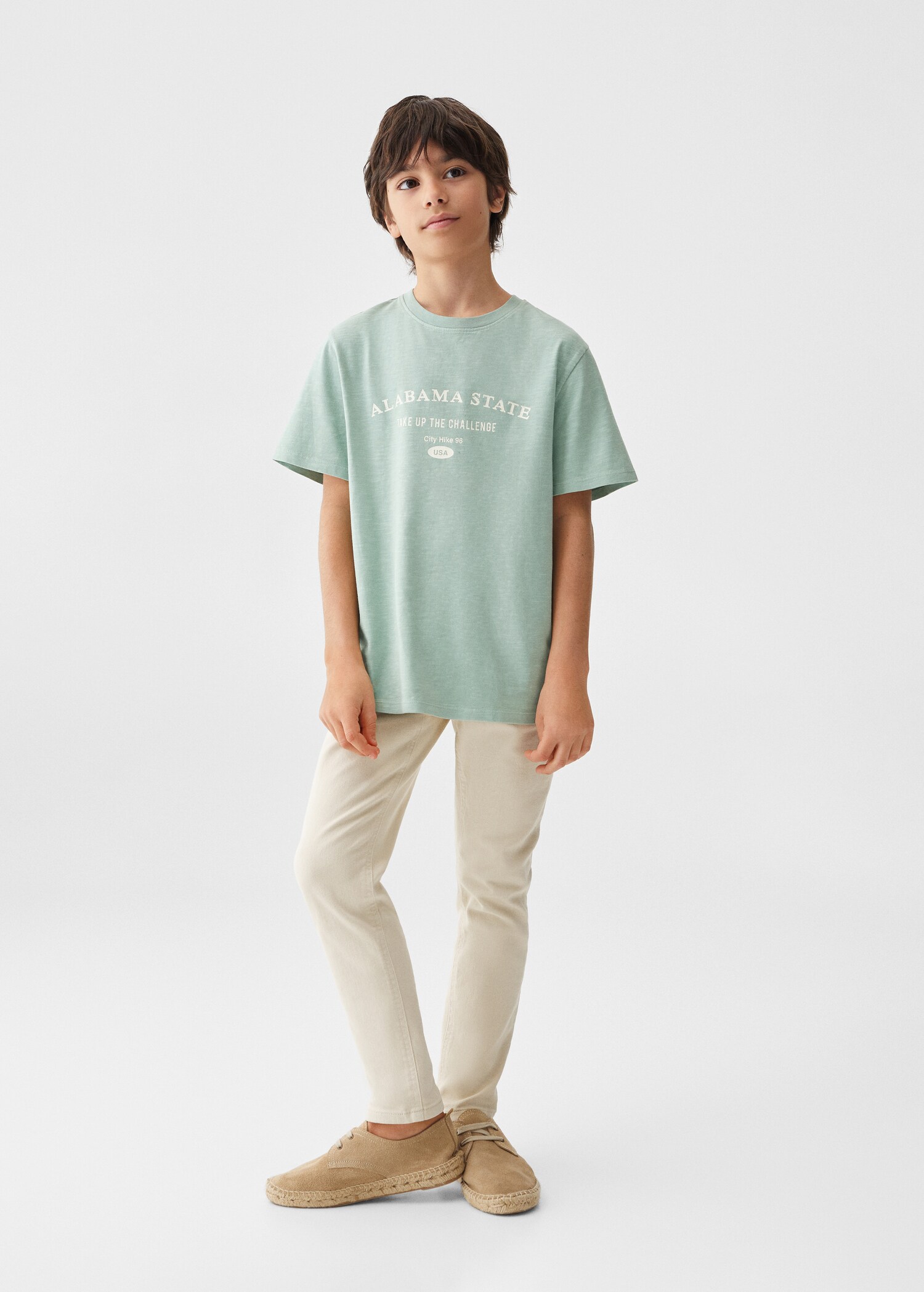 T-shirt coton imprimé - Plan général