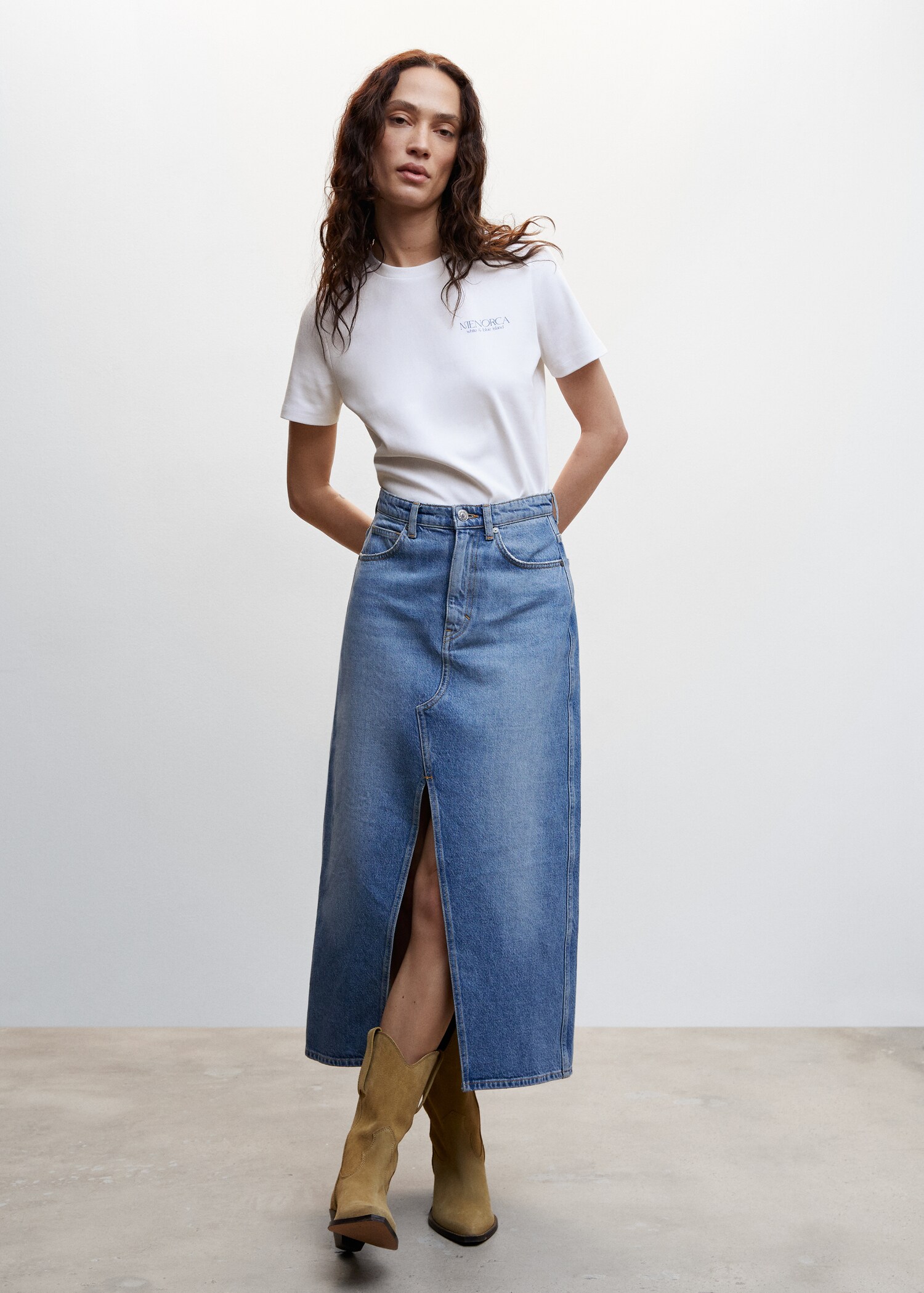 Chemise imprimée coton - Plan général
