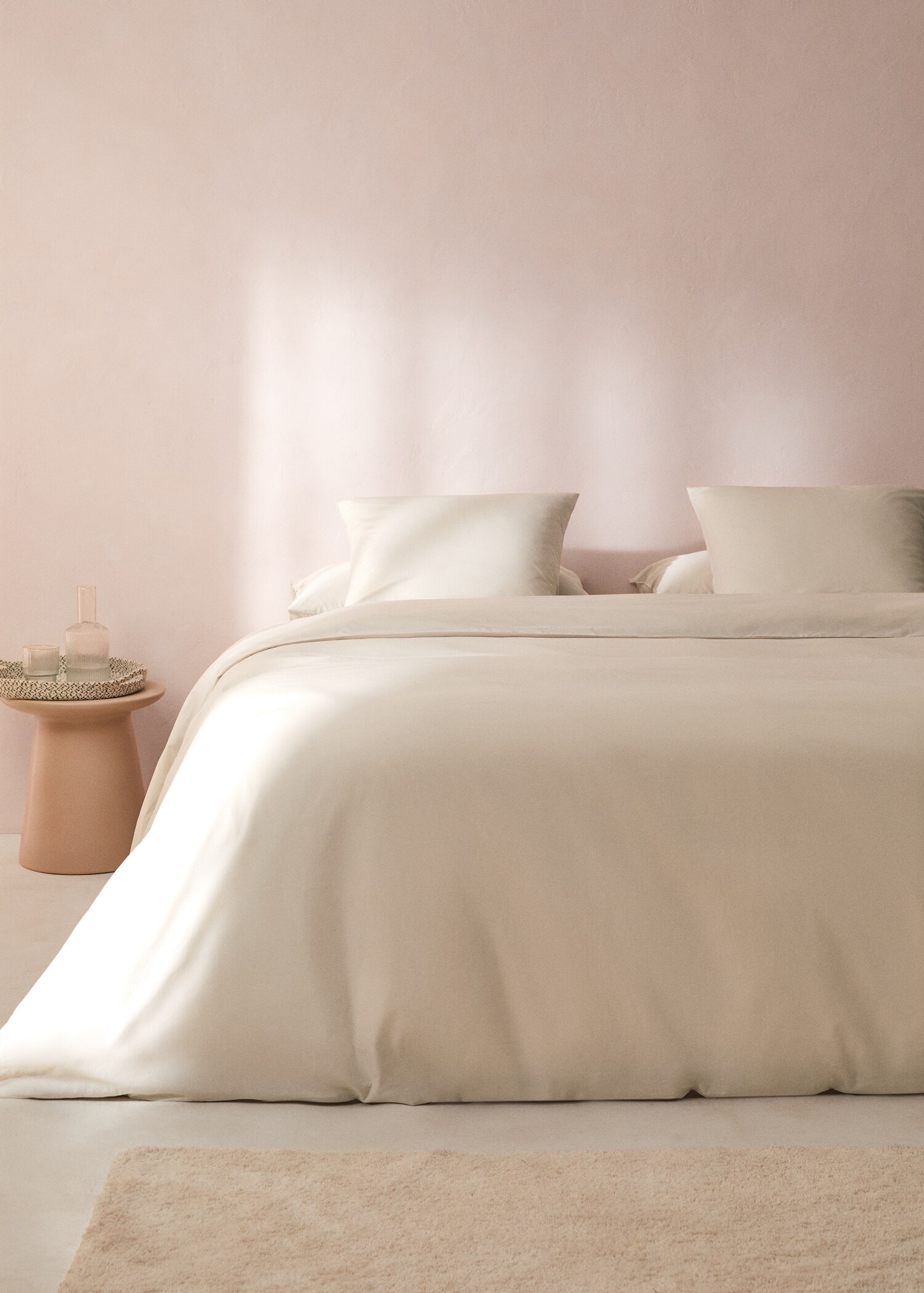 Housse de couette coton 180 fils lit 90 cm - Plan général