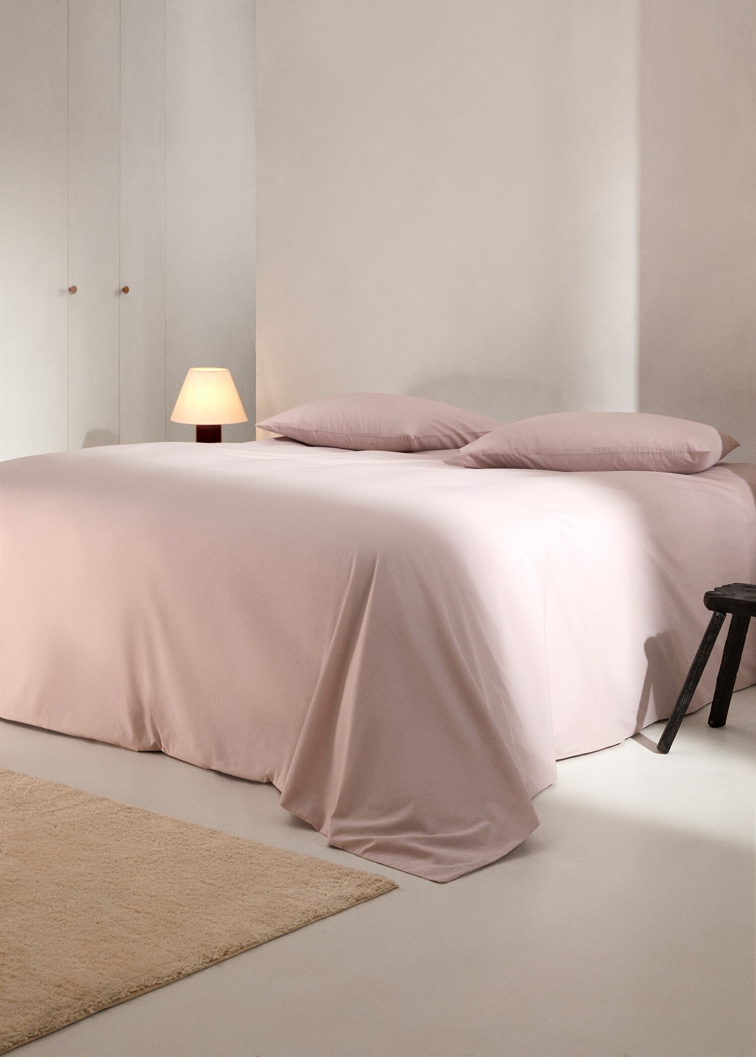 Housse de couette coton 180 fils lit 90 cm - Plan général