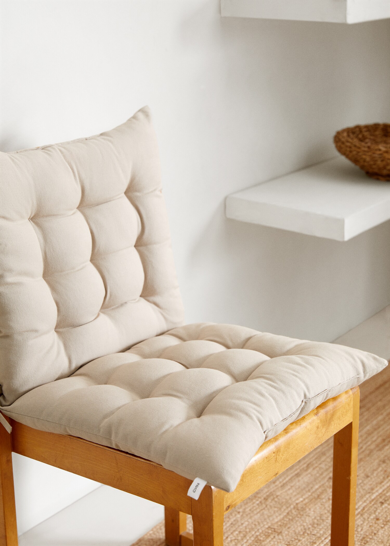 Double chair cushion - General plane