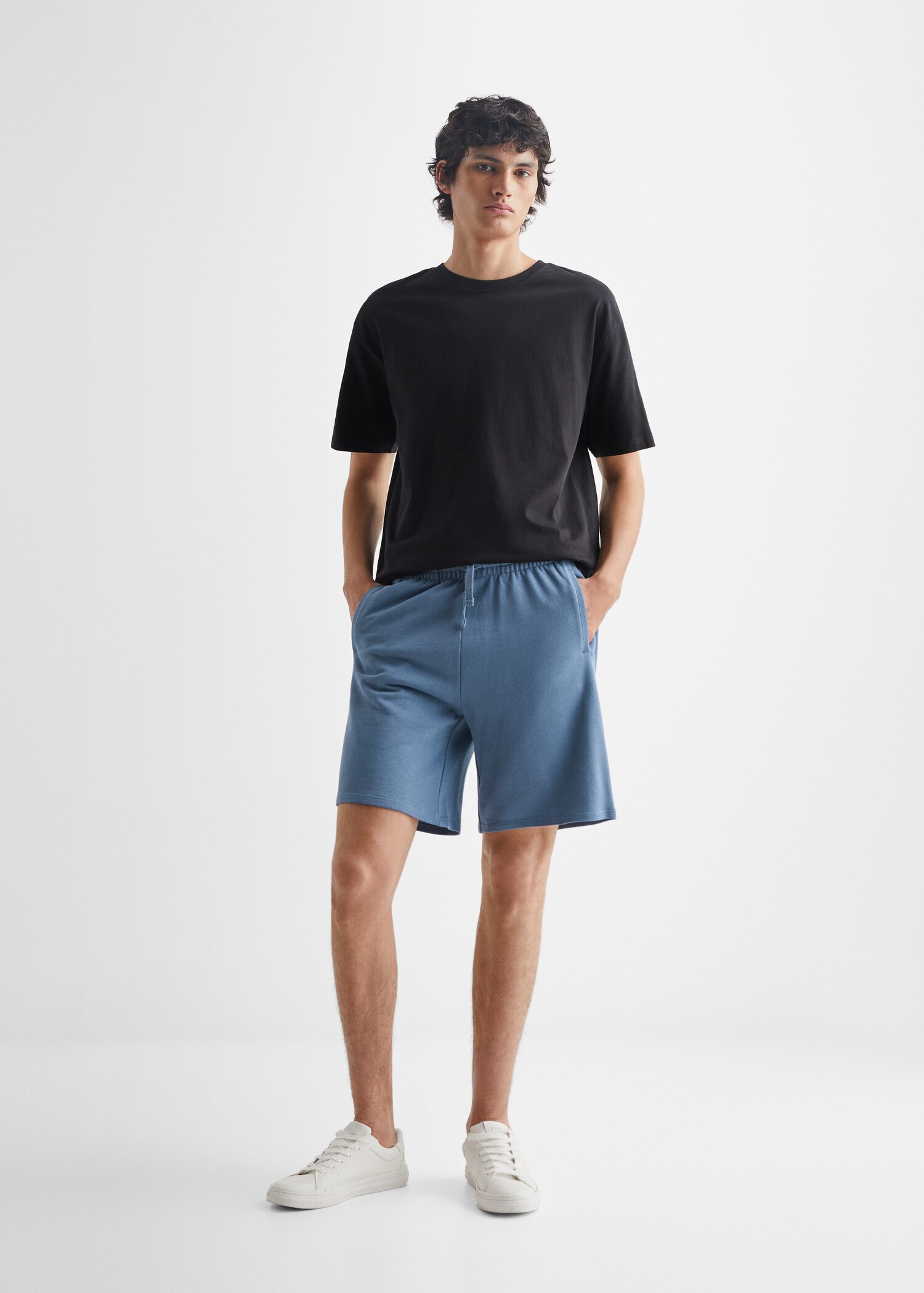 Bermudas jogging algodón - Plano general