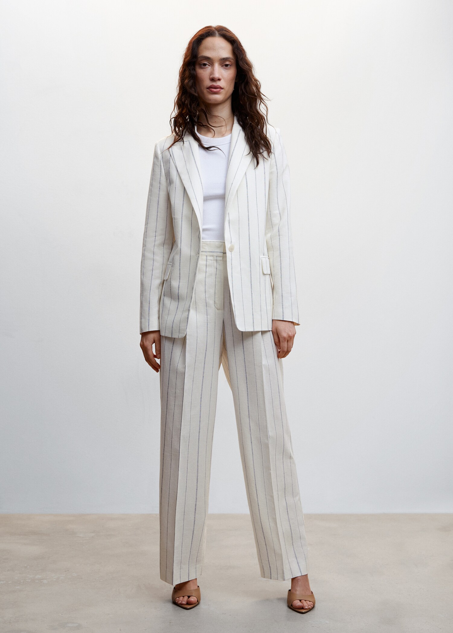 Pantalon de costume à rayures - Plan général