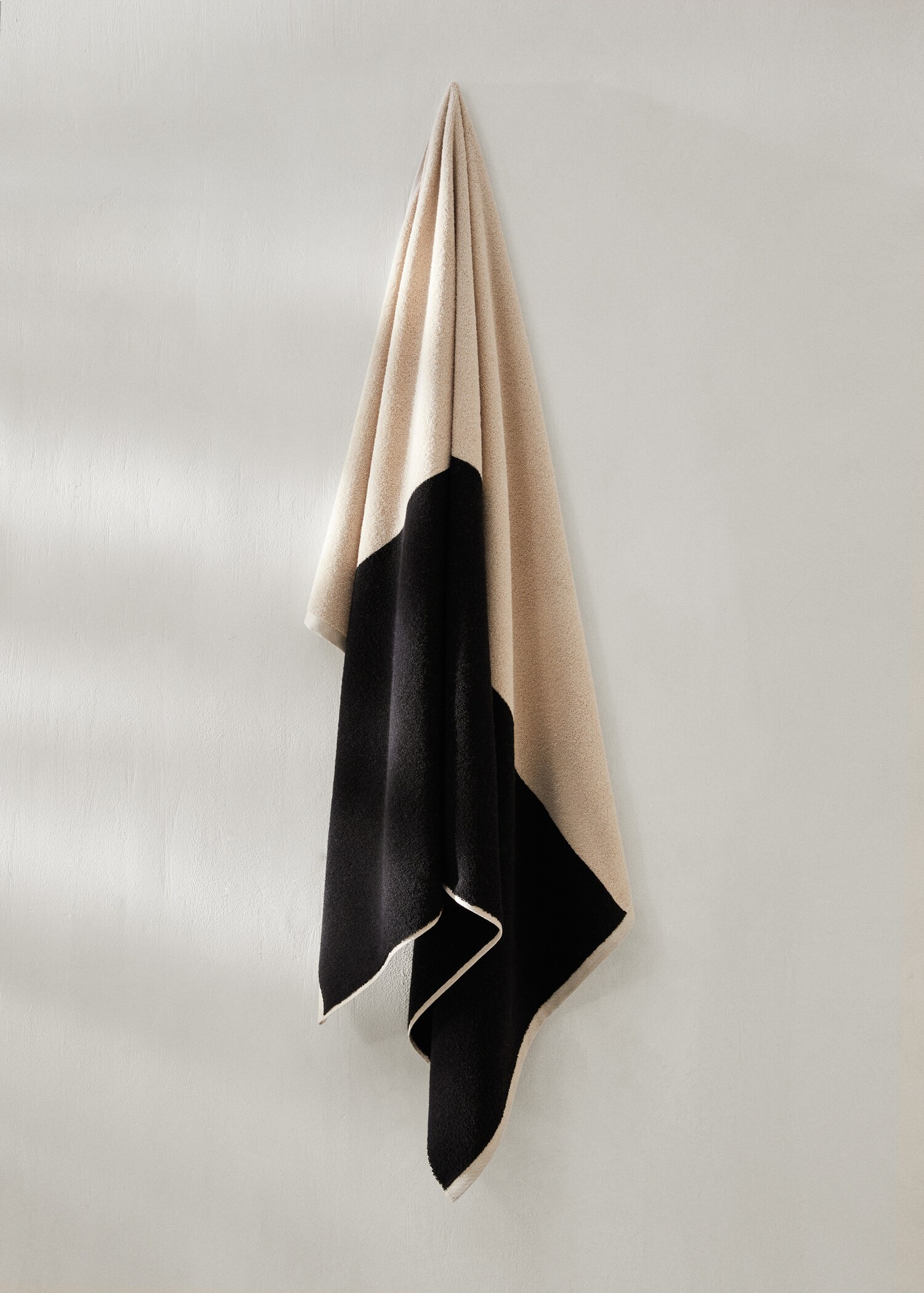 Two-tone beach towel 100x180cm - General plane