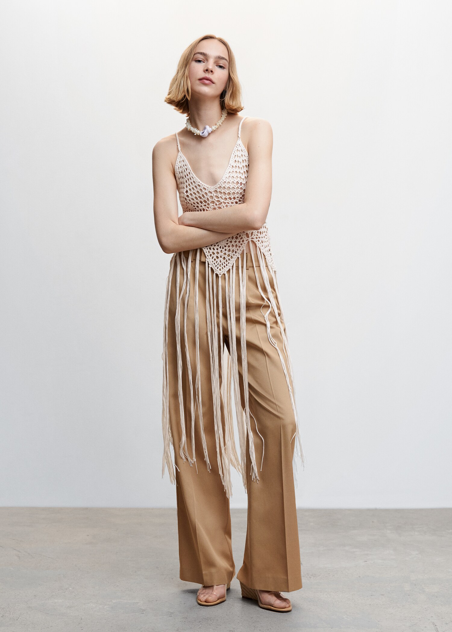 Top crochet flecos - Plano general