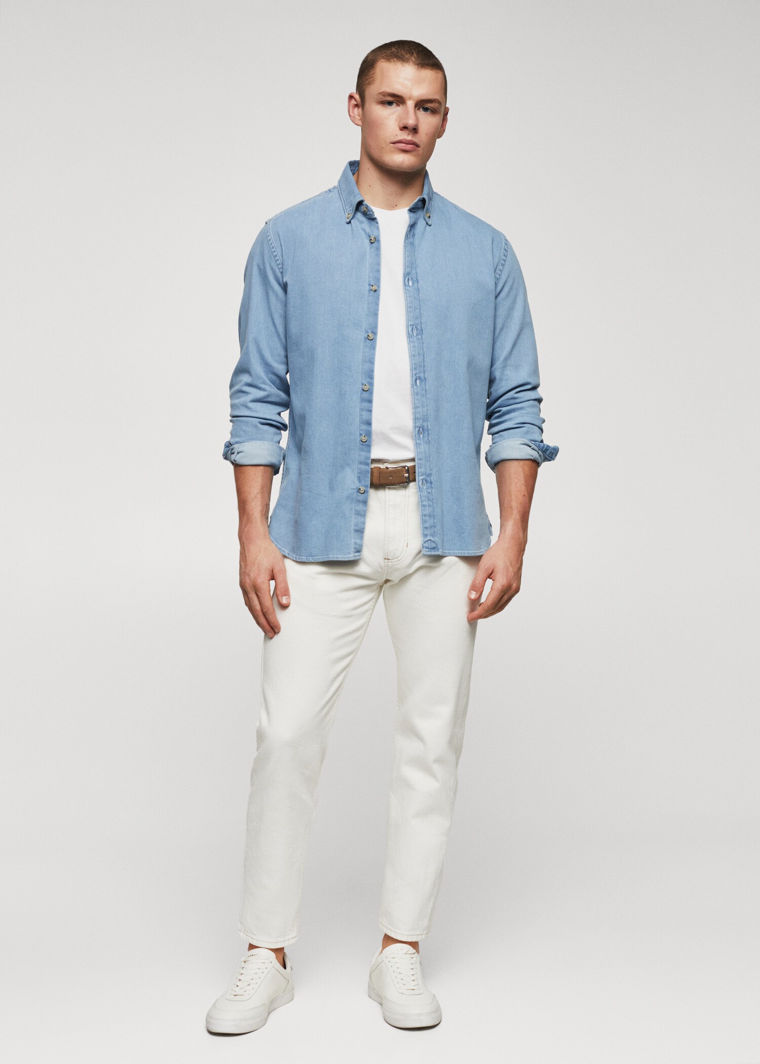 Chemise slim fit jean  - Plan général