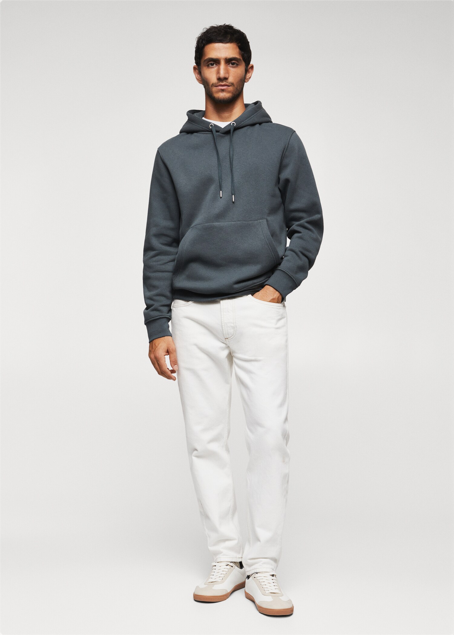 Sweater à capuche coton - Plan général