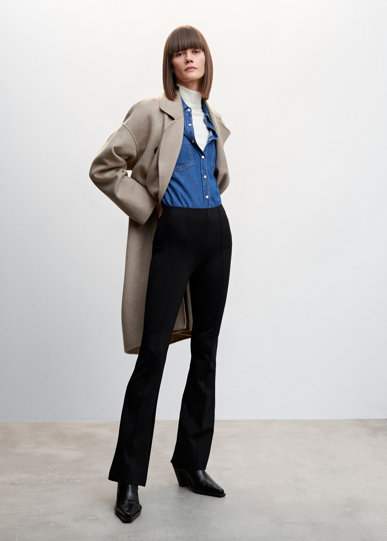 Utsvingte leggings - Total bildeutsnitt