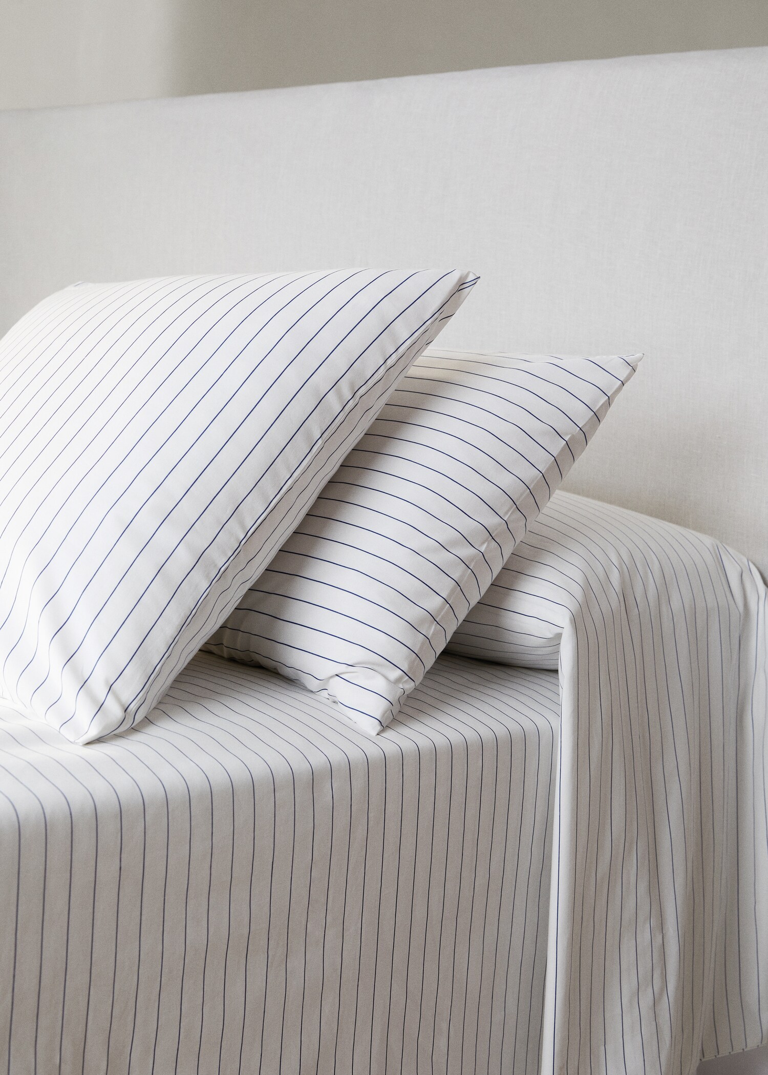 Housse de coussin imprimée rayures 60x60 cm (Lot de 2) - Plan général