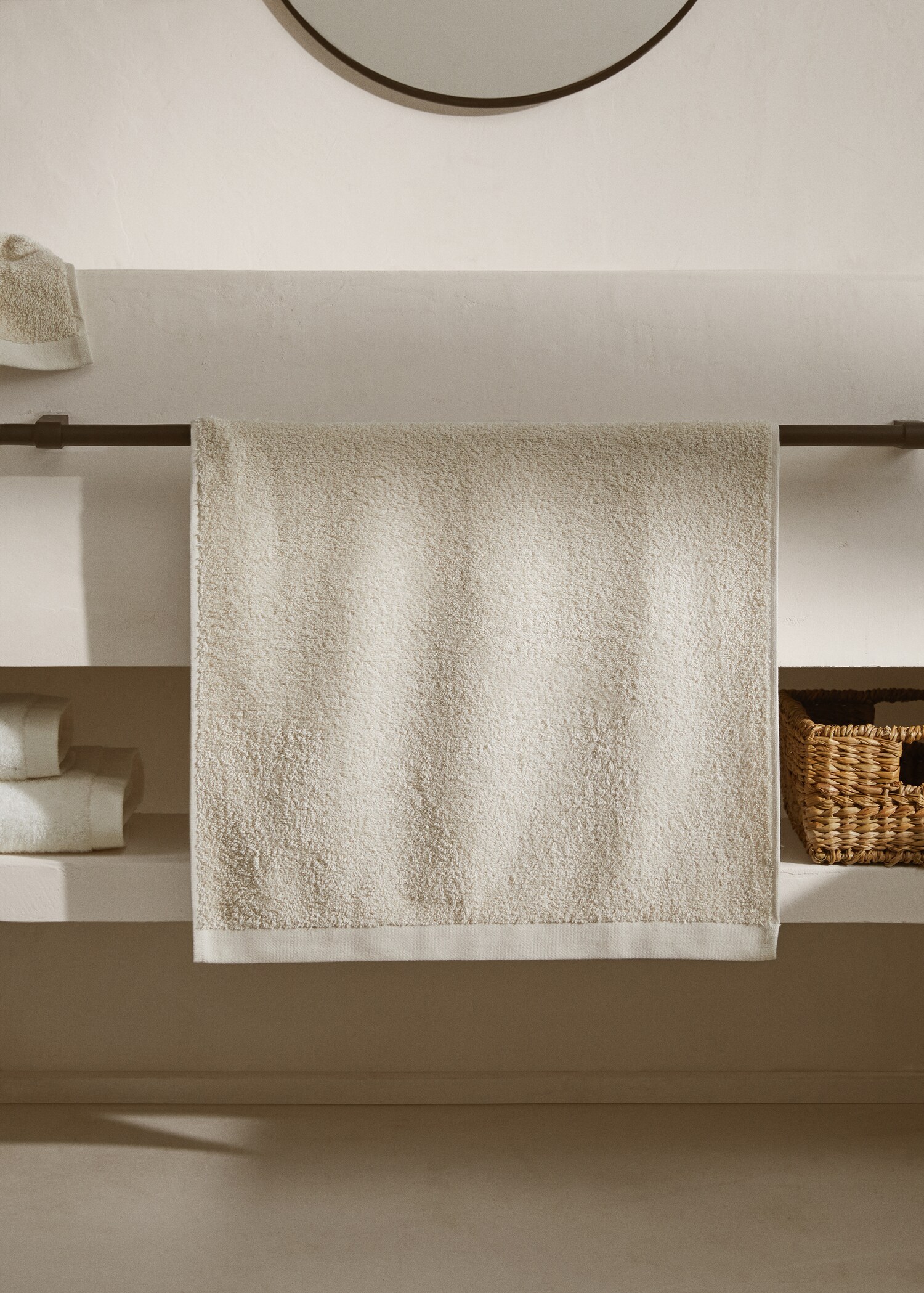 100% cotton hand towel 50X90cm - General plane