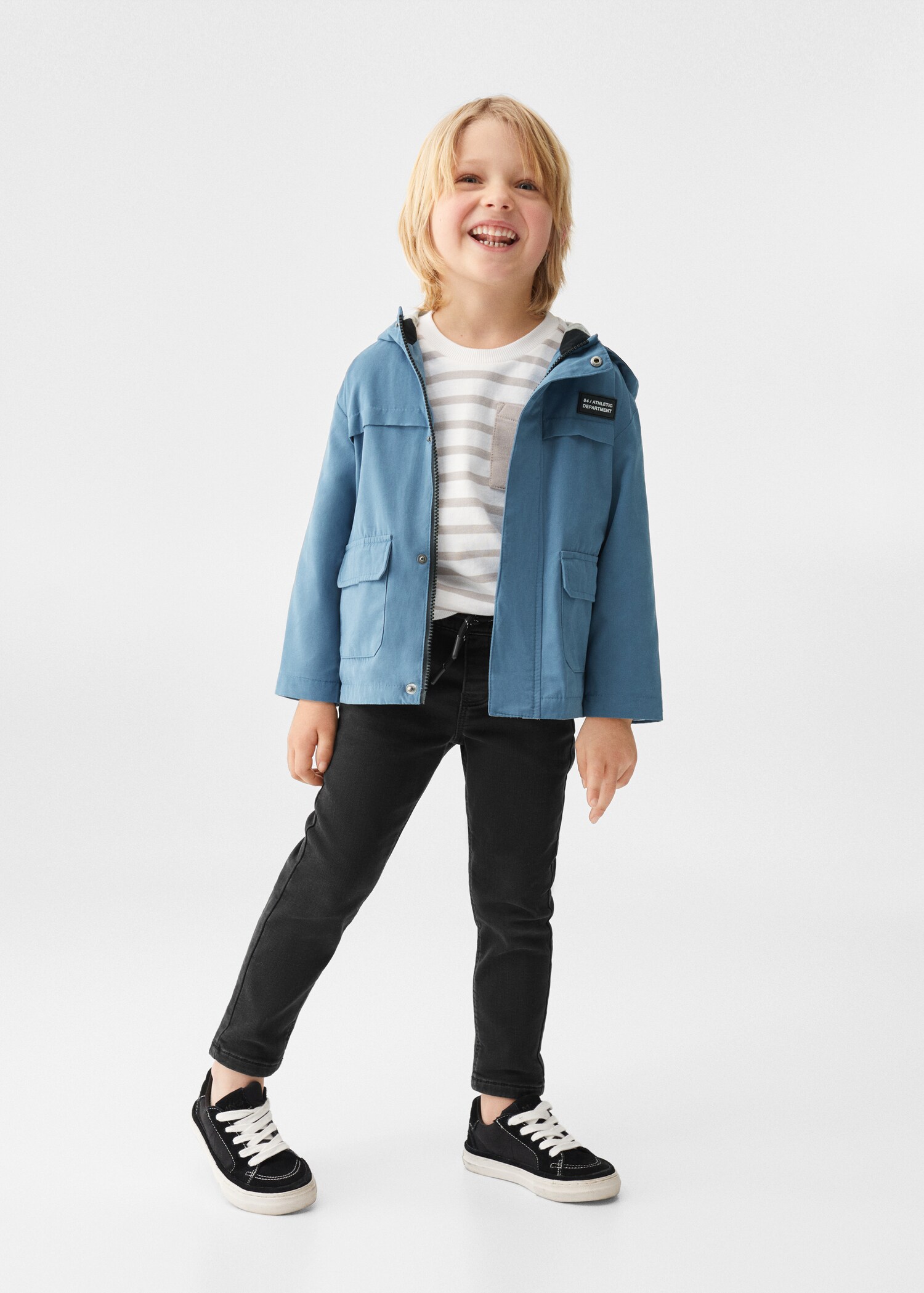 Drawstring waist jeans - General plane