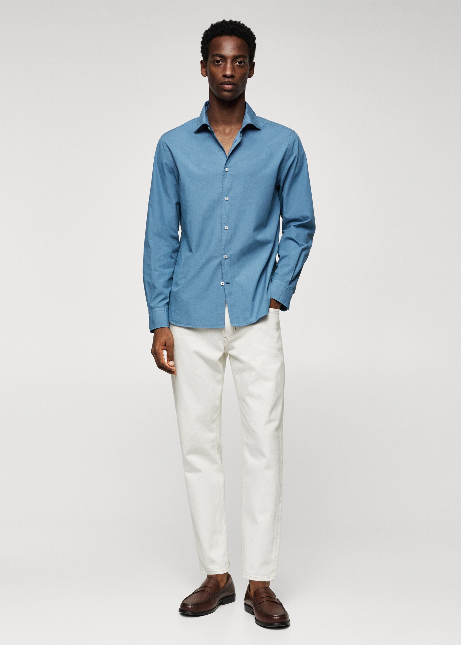 Camicia cotone slim fit - Piano generale