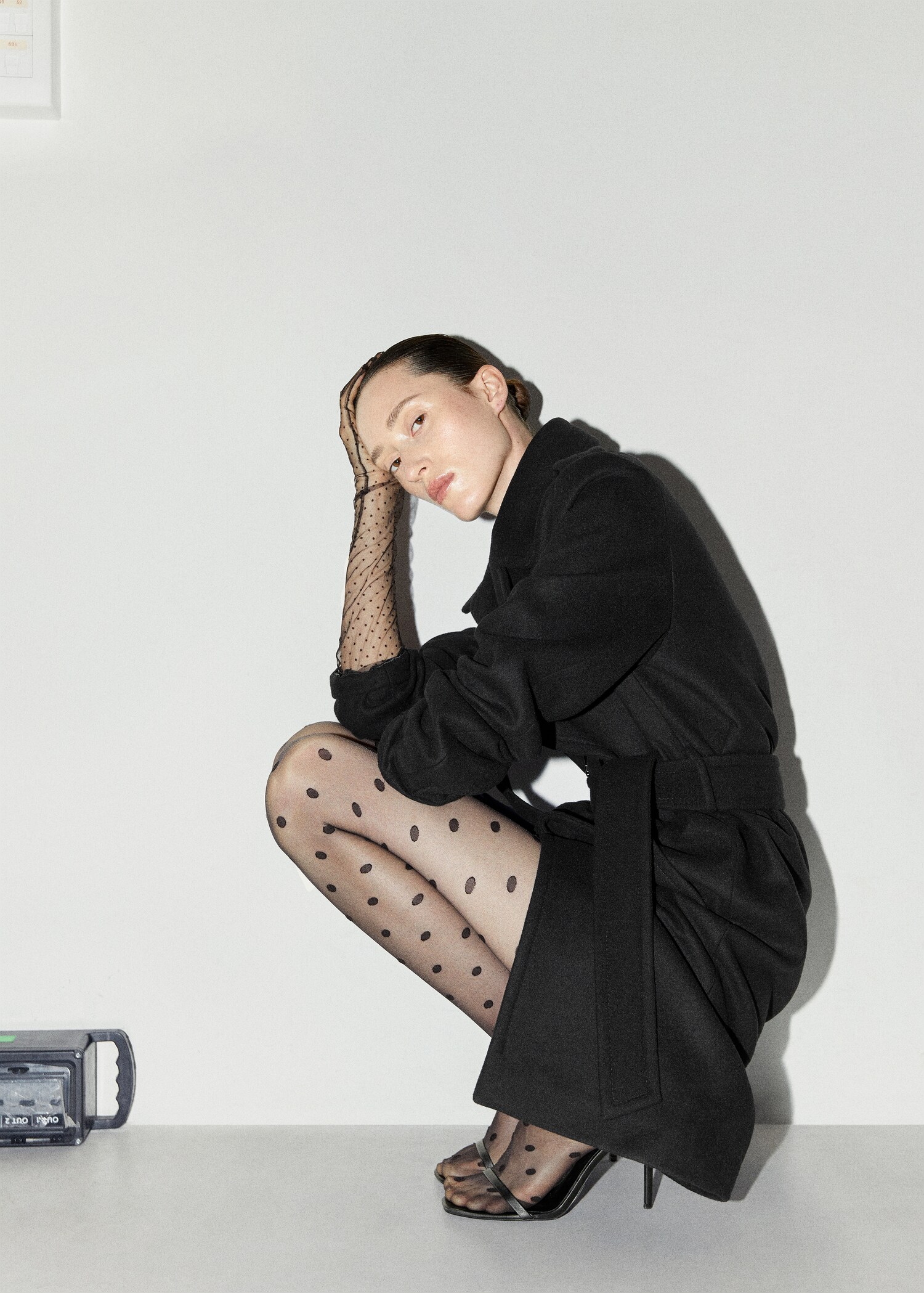 Strumpfhose mit Polka Dots - Allgemeine Ansicht