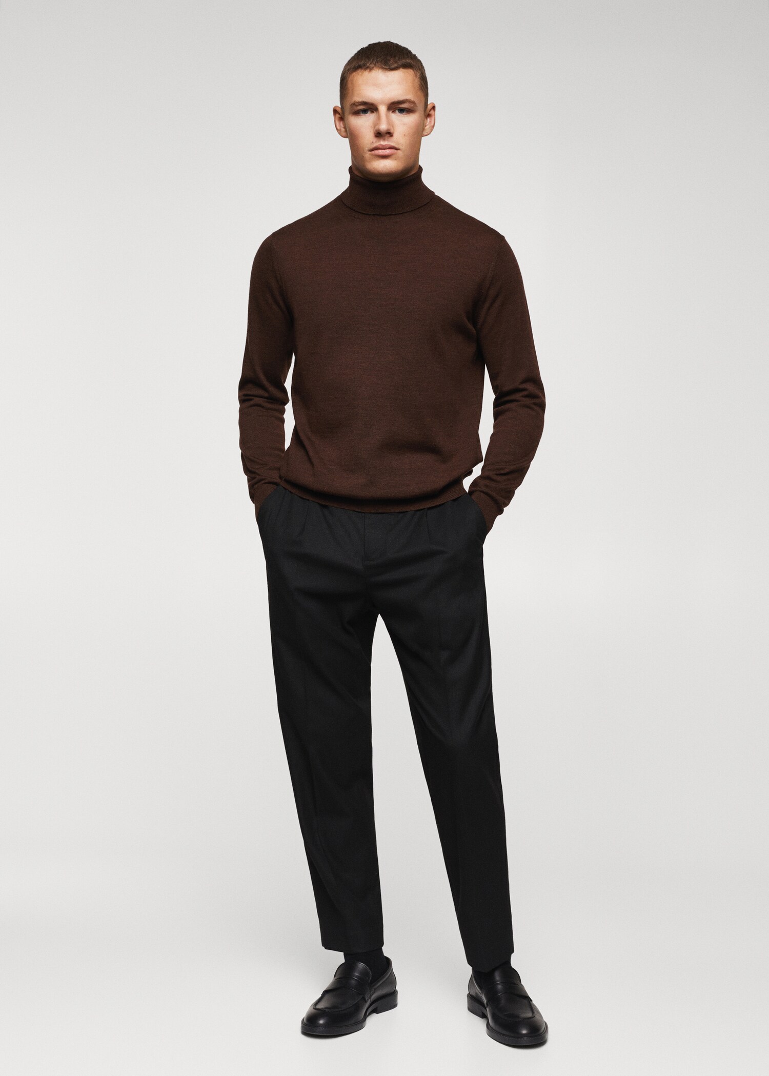 100% merino wool sweater - General plane