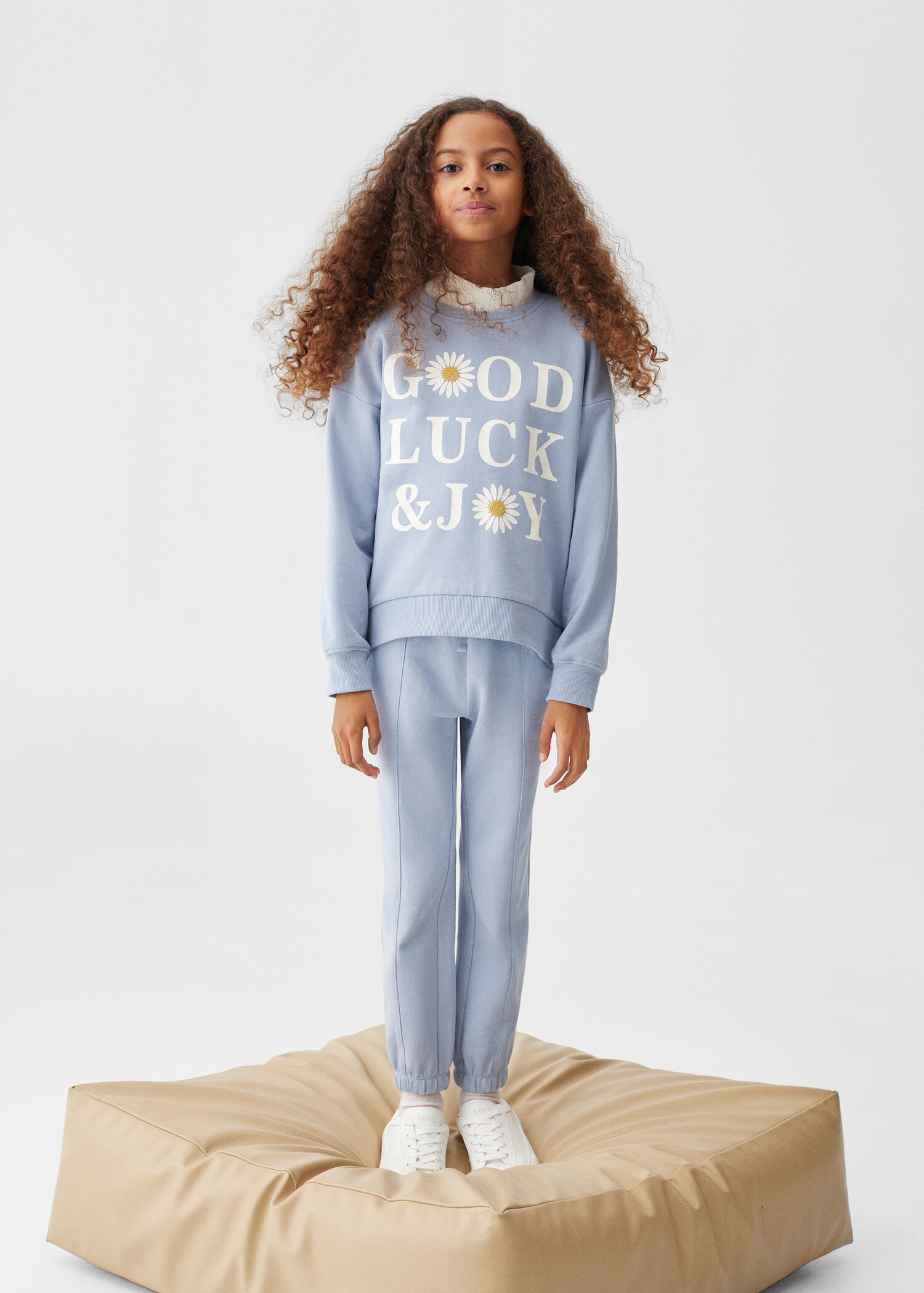 Sweat-shirt coton imprimé - Plan général