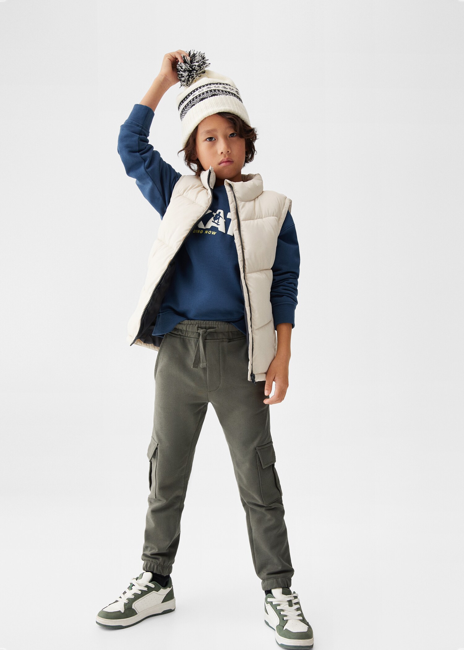 Cargo jogger pants - General plane
