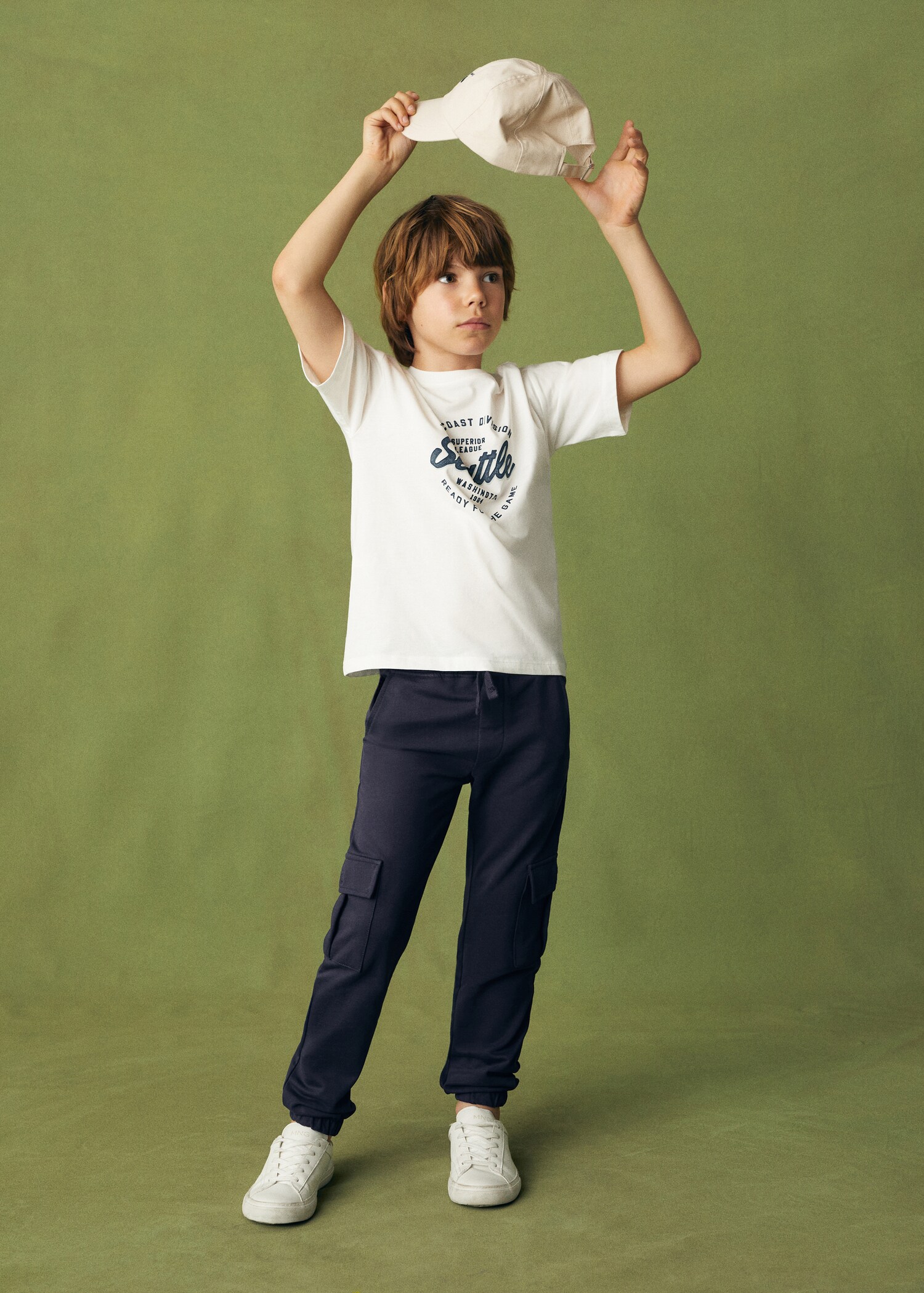 Cargo jogger pants - General plane