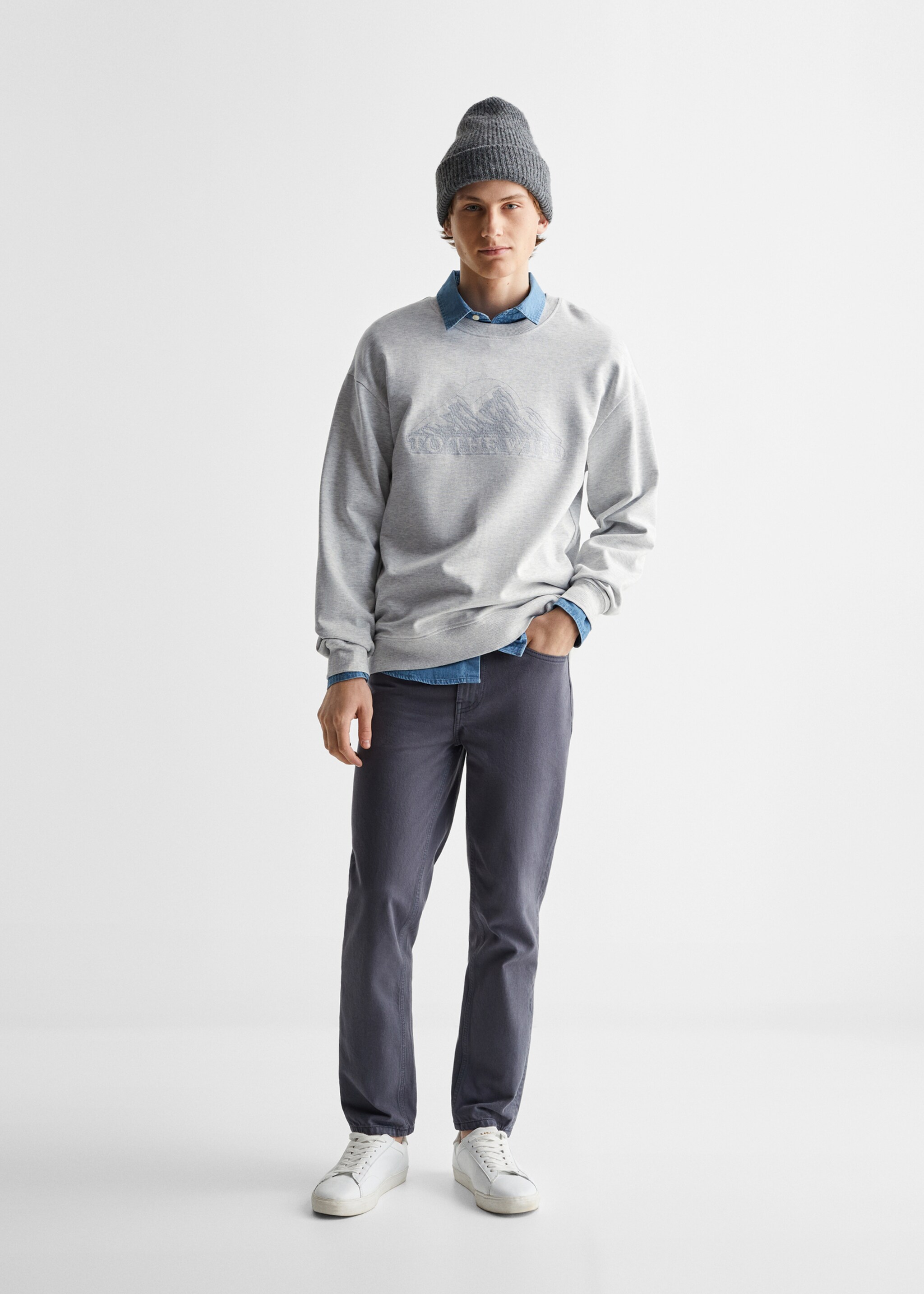 Cartoon cotton sweatshirt - General plane