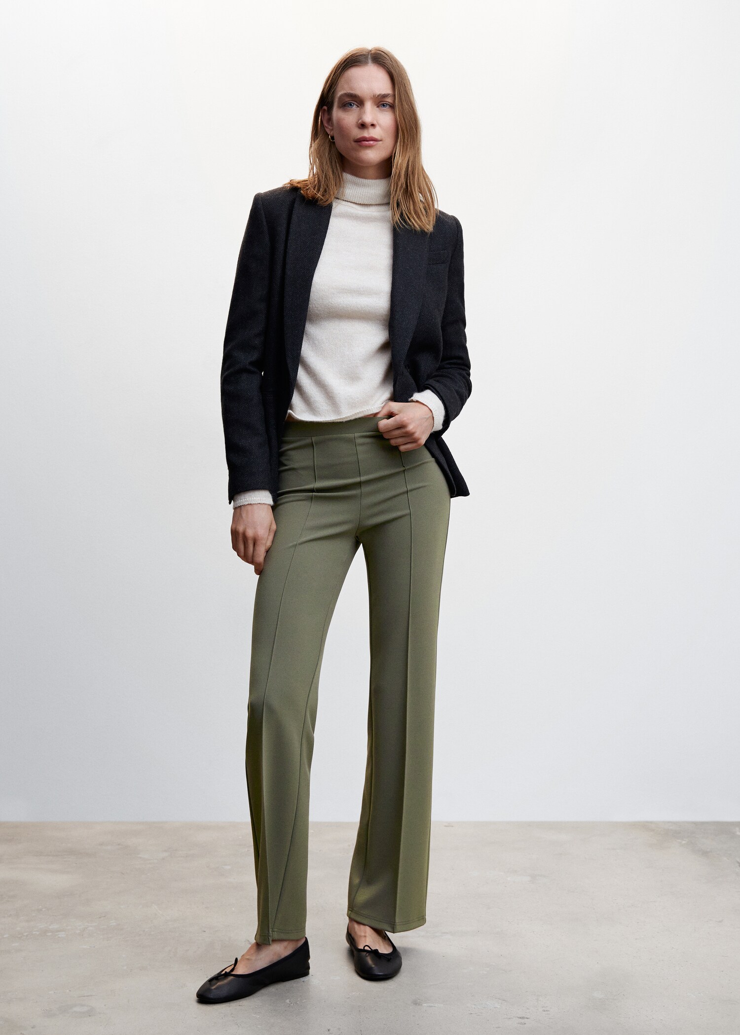 Pantalon droit coutures - Plan général