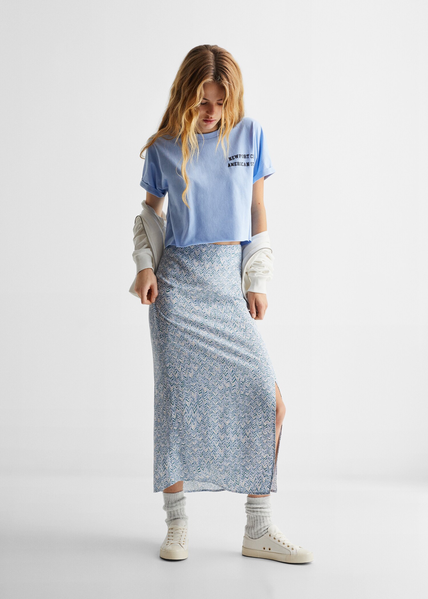 Camiseta estampada algodón - Plano general