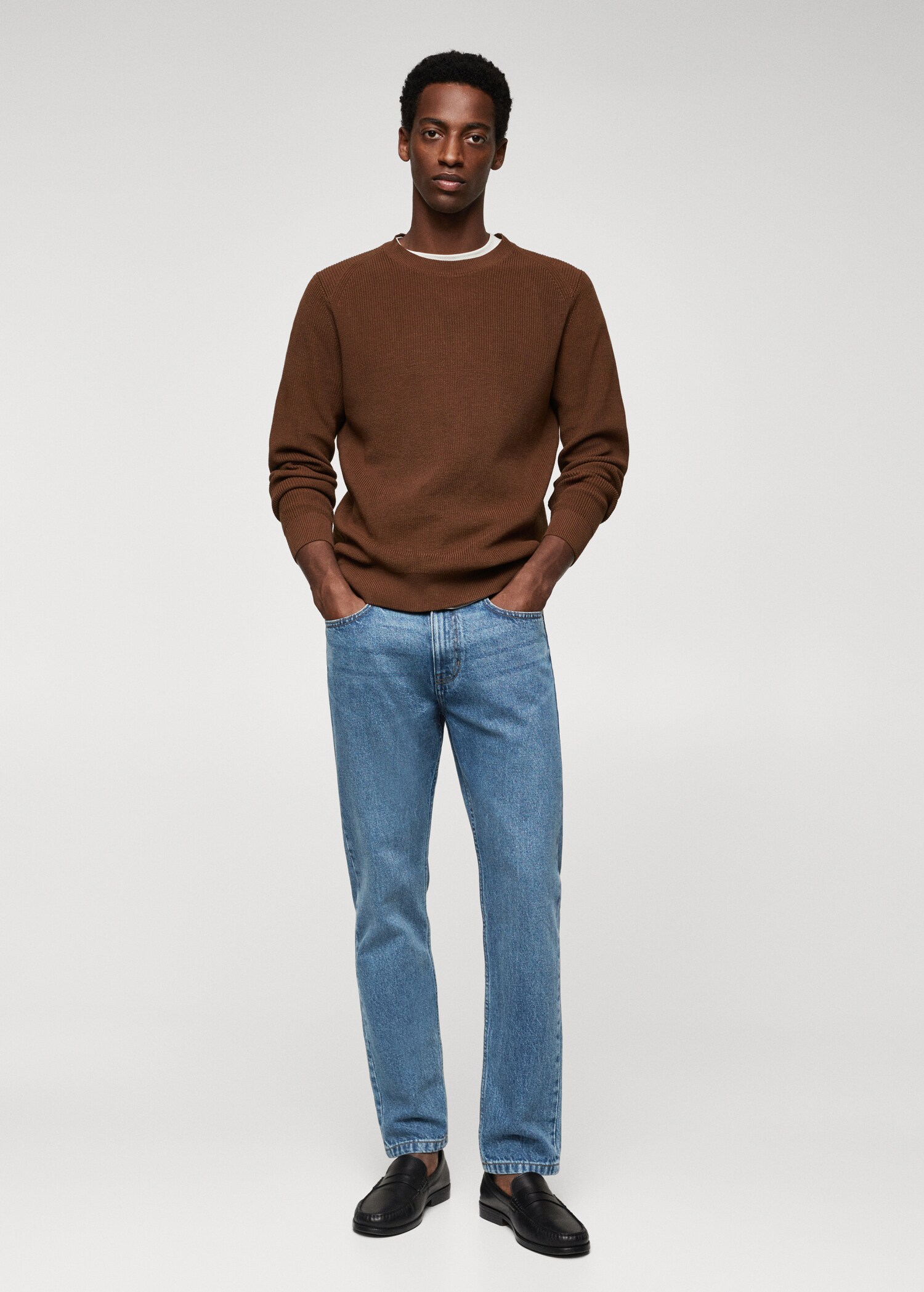 Bob straight-fit jeans - General plane