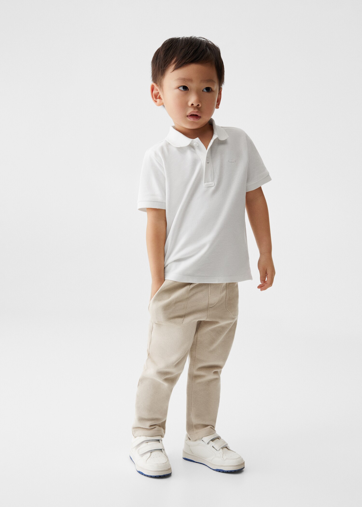 100% cotton polo shirt - General plane