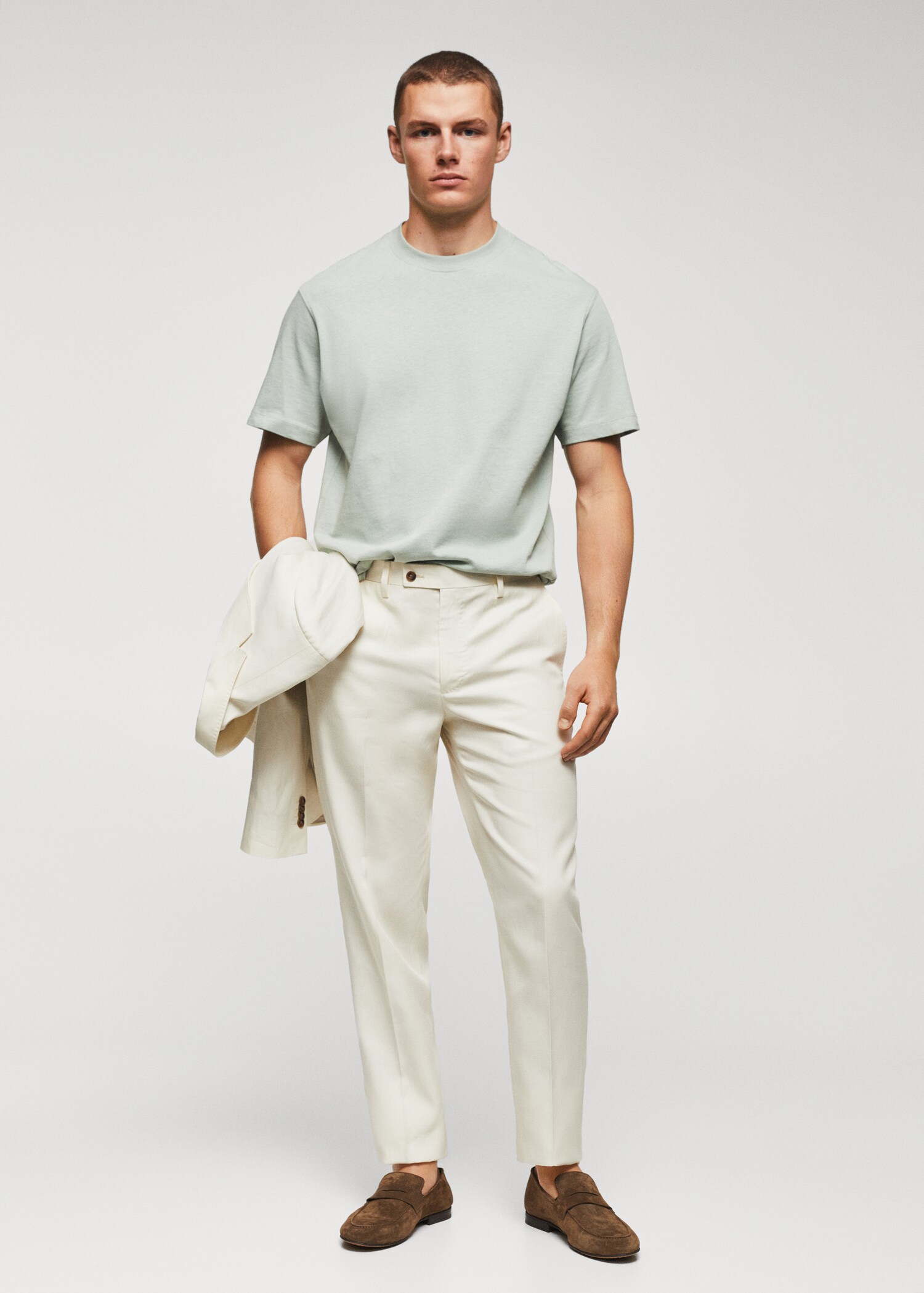 T-shirt coton relaxed-fit - Plan général