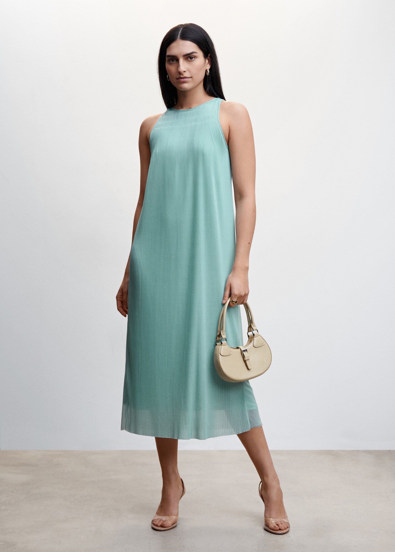 Textured shift dress - General plane