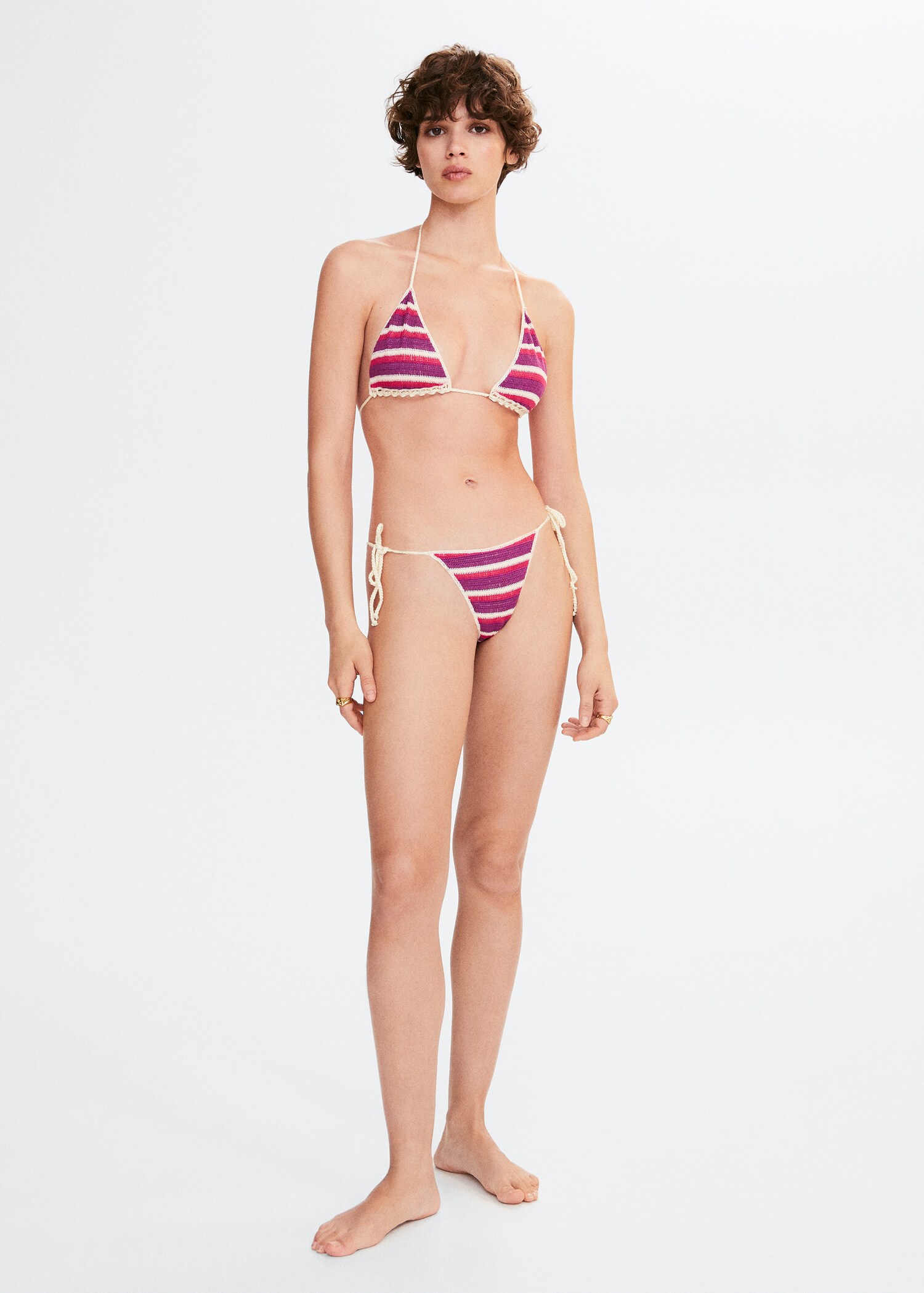 Crochet bikini top - General plane