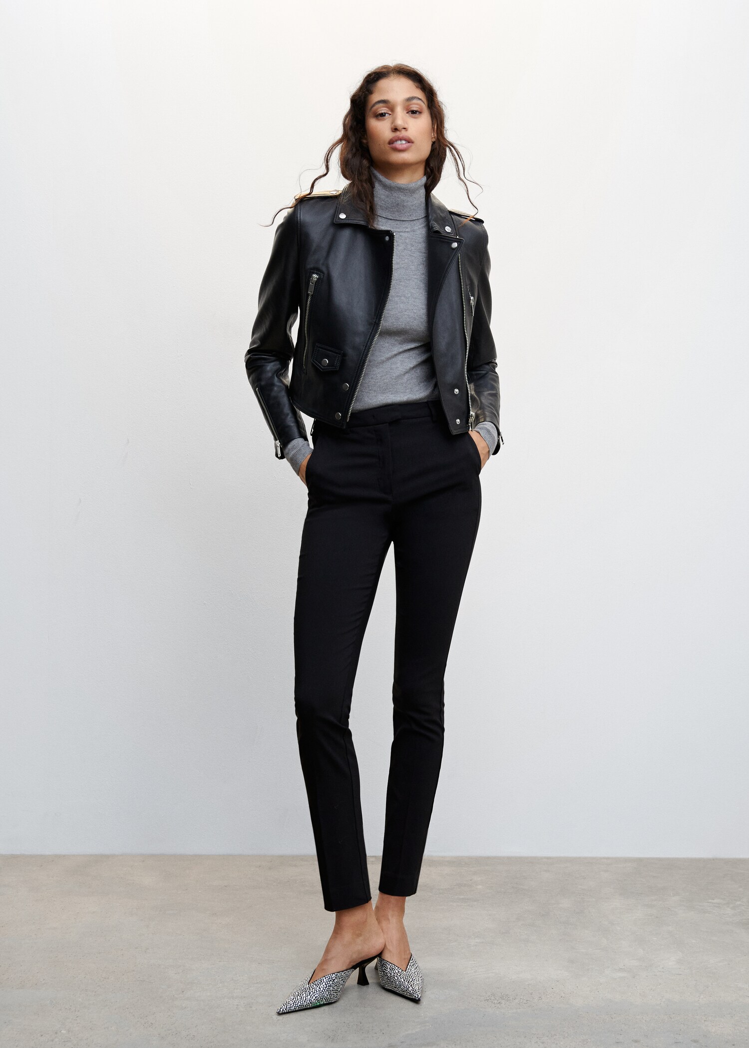 Pantalon skinny crop - Plan général