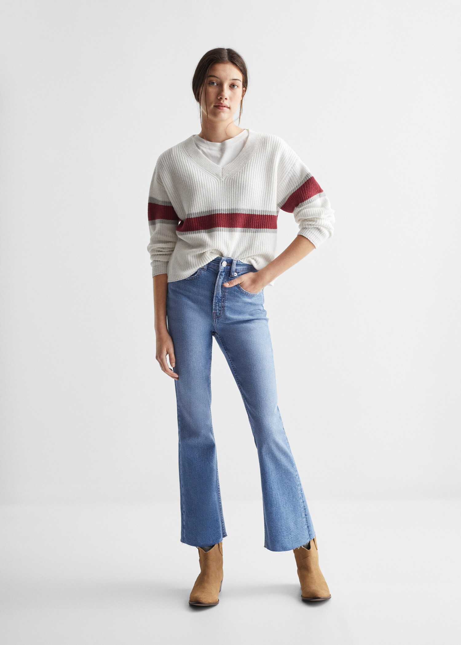 Flared jeans - General plane