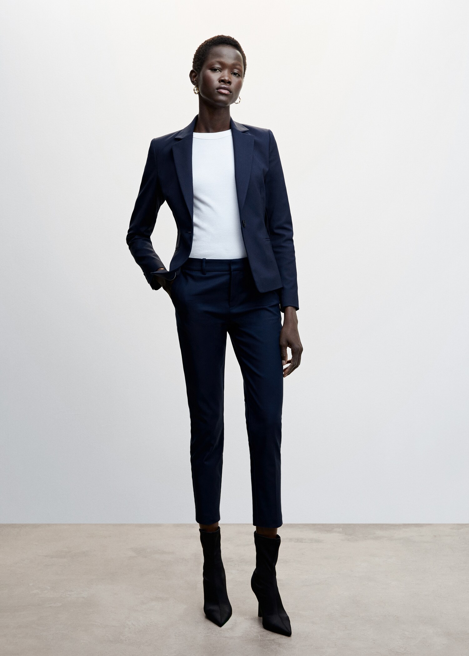 Skinny suit trousers - General plane