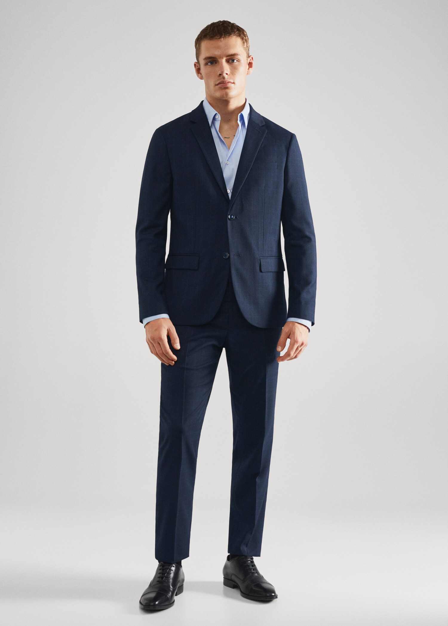 Super slim-fit suit jacket - General plane