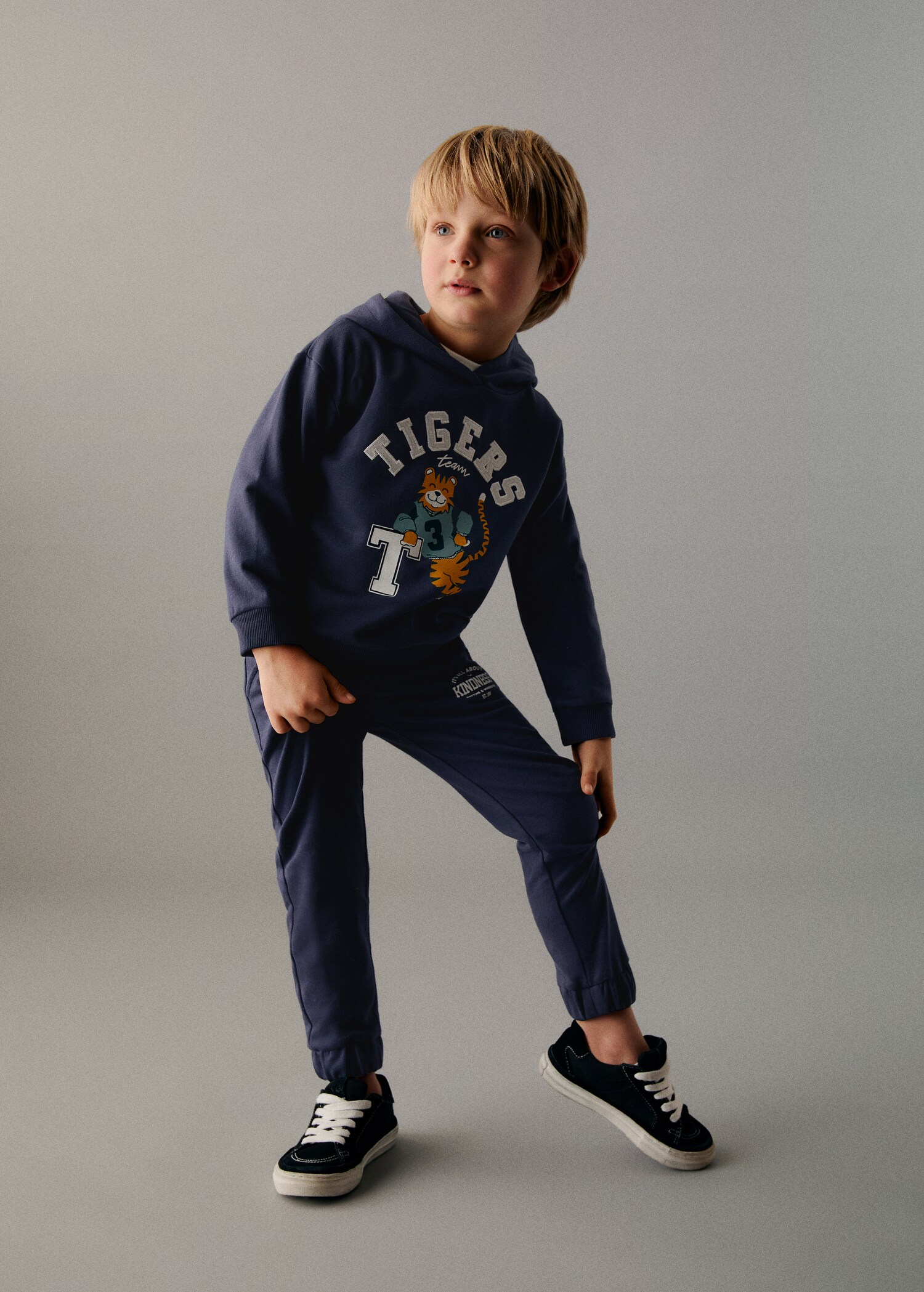 Printed jogger pants - General plane