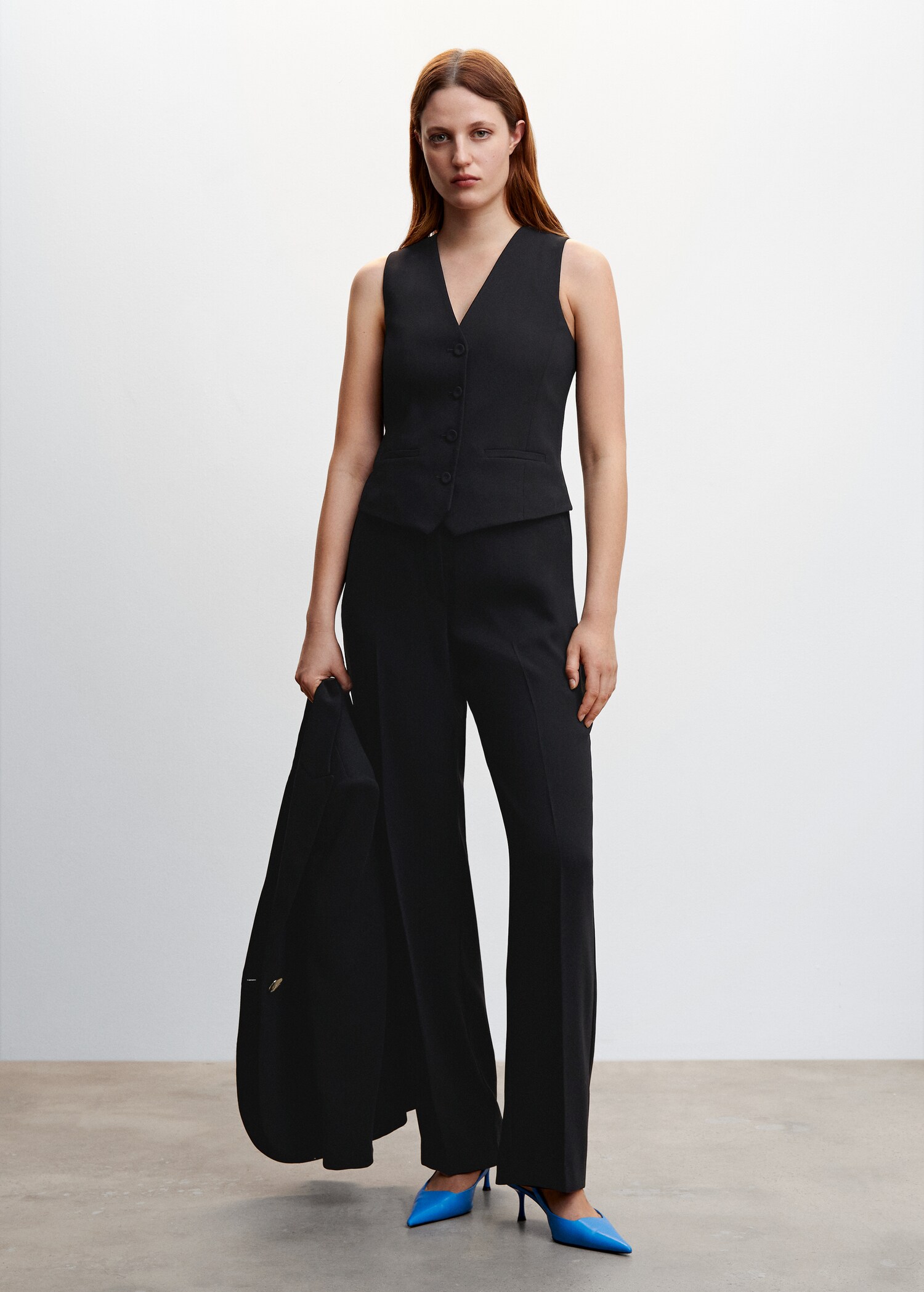 Armilla vestit botons - Pla general