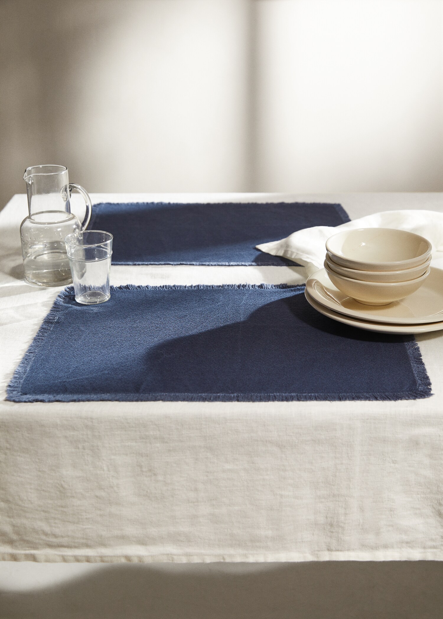 100% cotton placemat 35x50cm - General plane