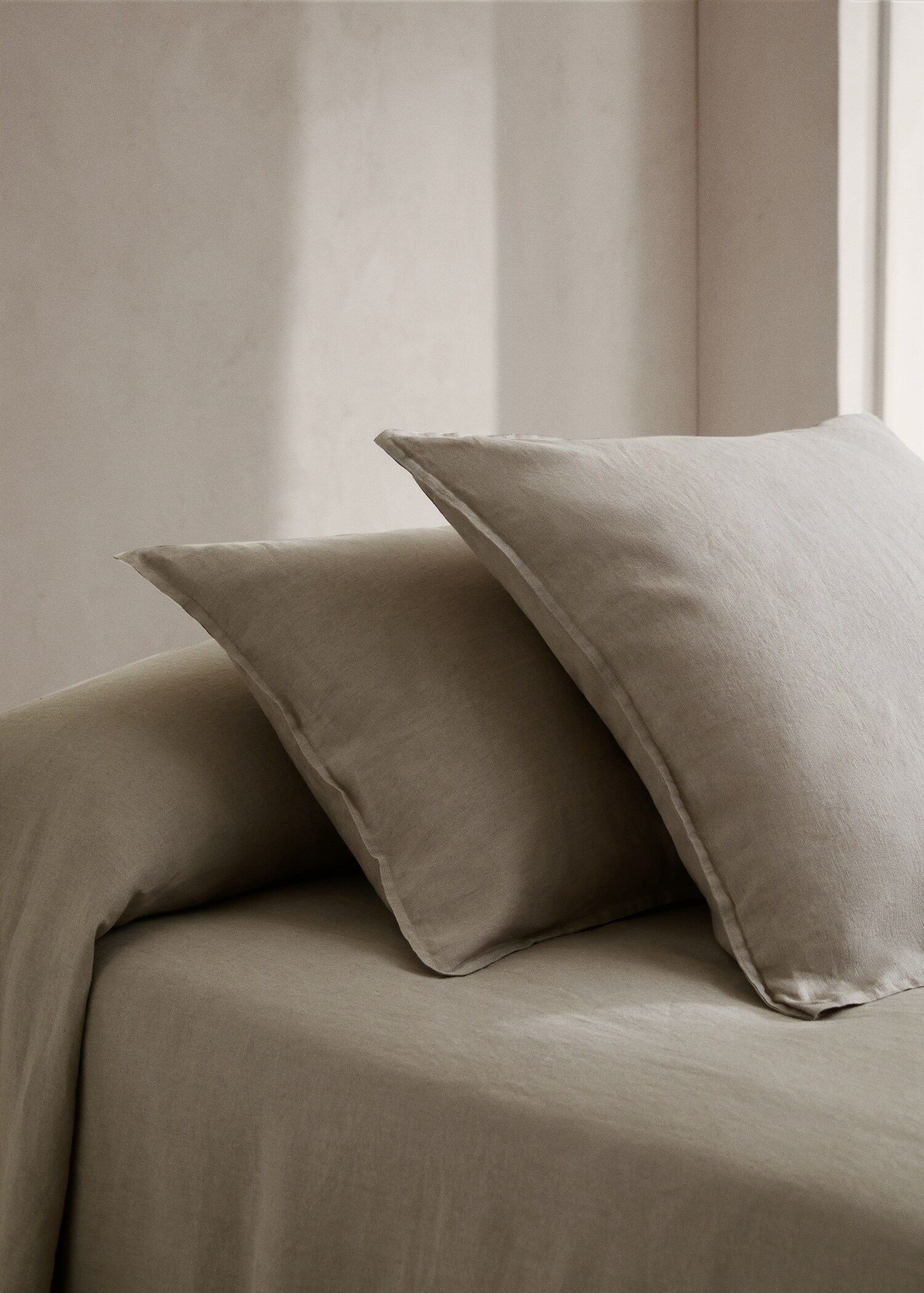 100% linen pillow case 45x110cm - General plane
