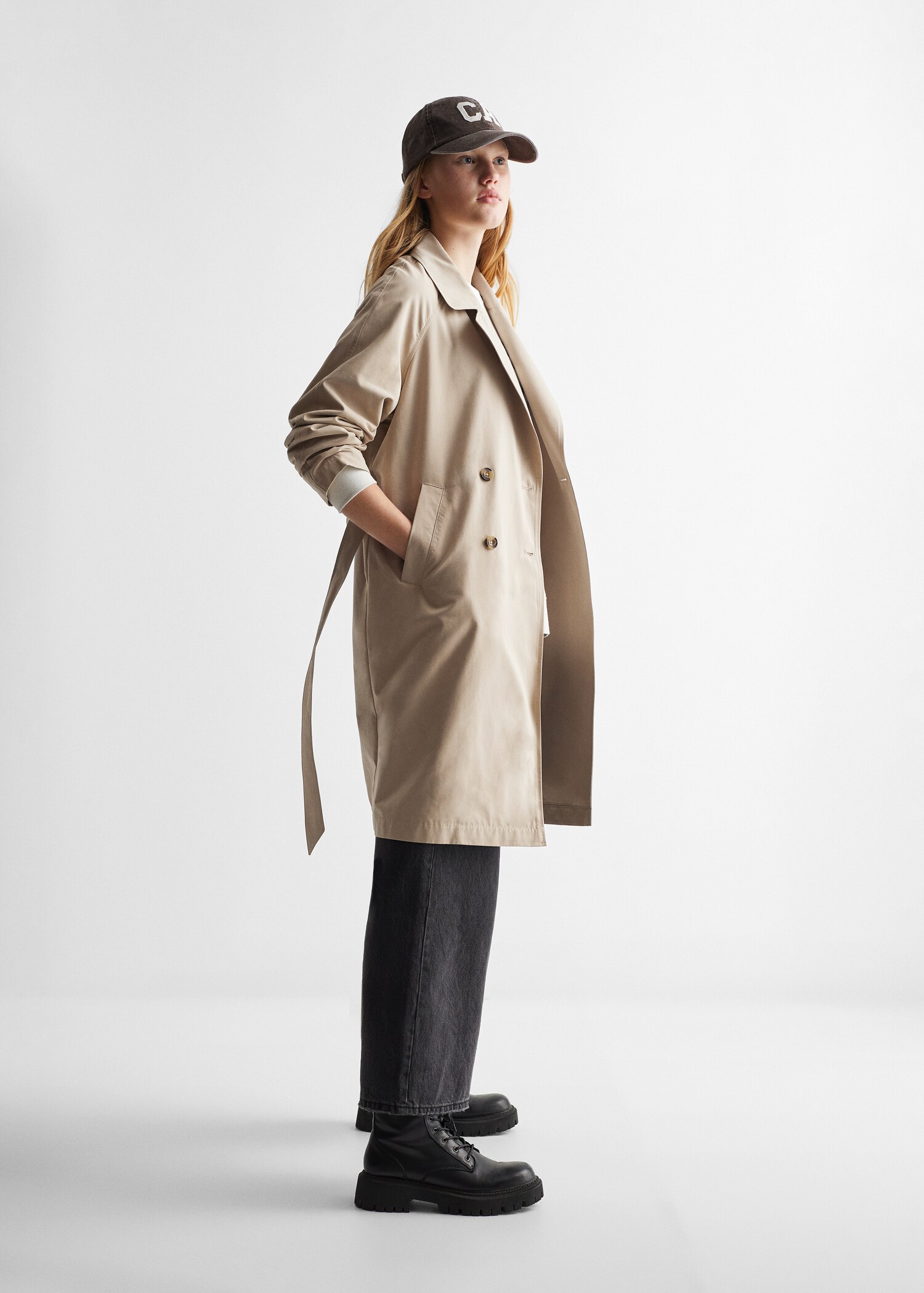 Klassischer Trenchcoat - Allgemeine Ansicht