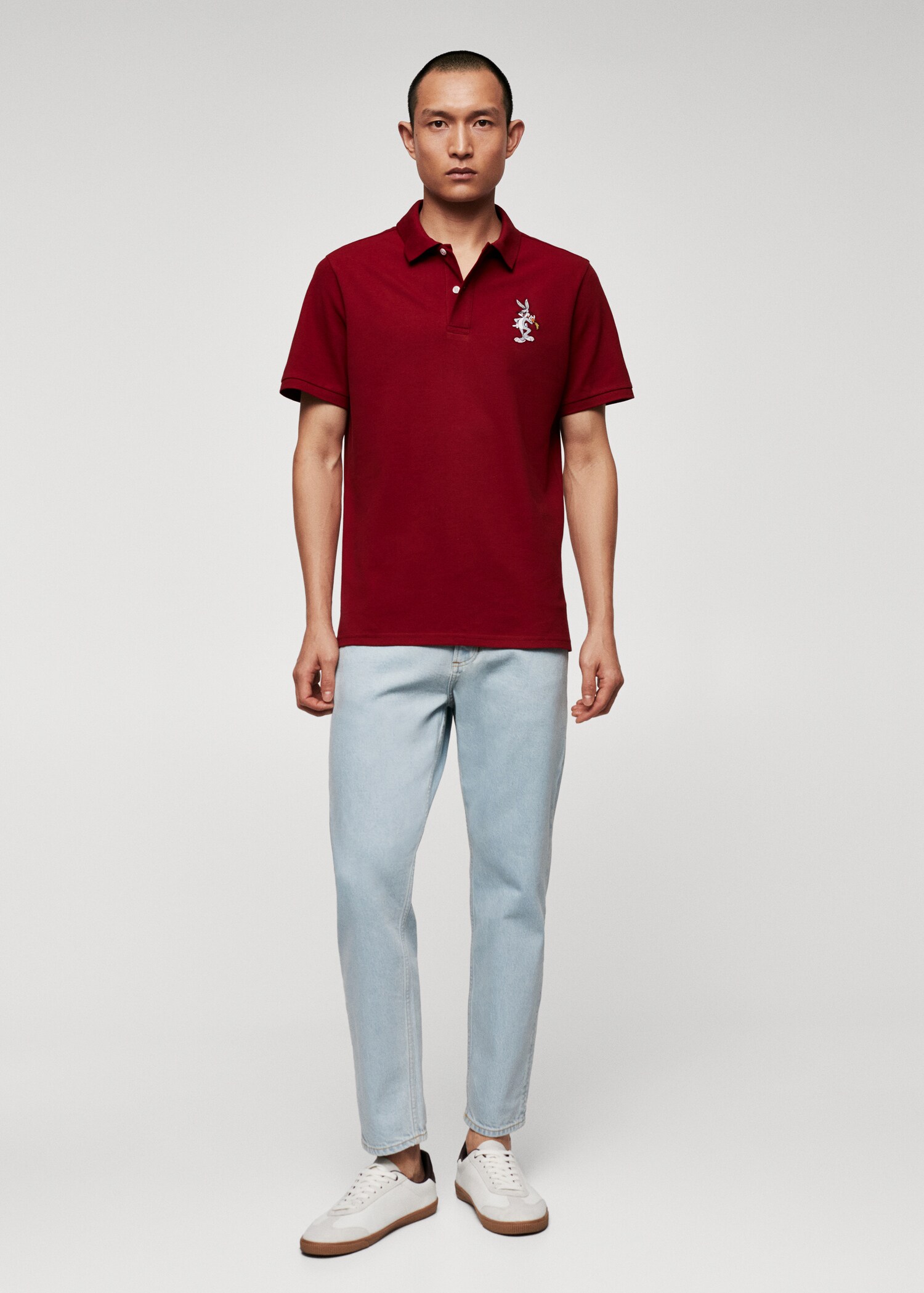 Polo cotó brodat - Pla general