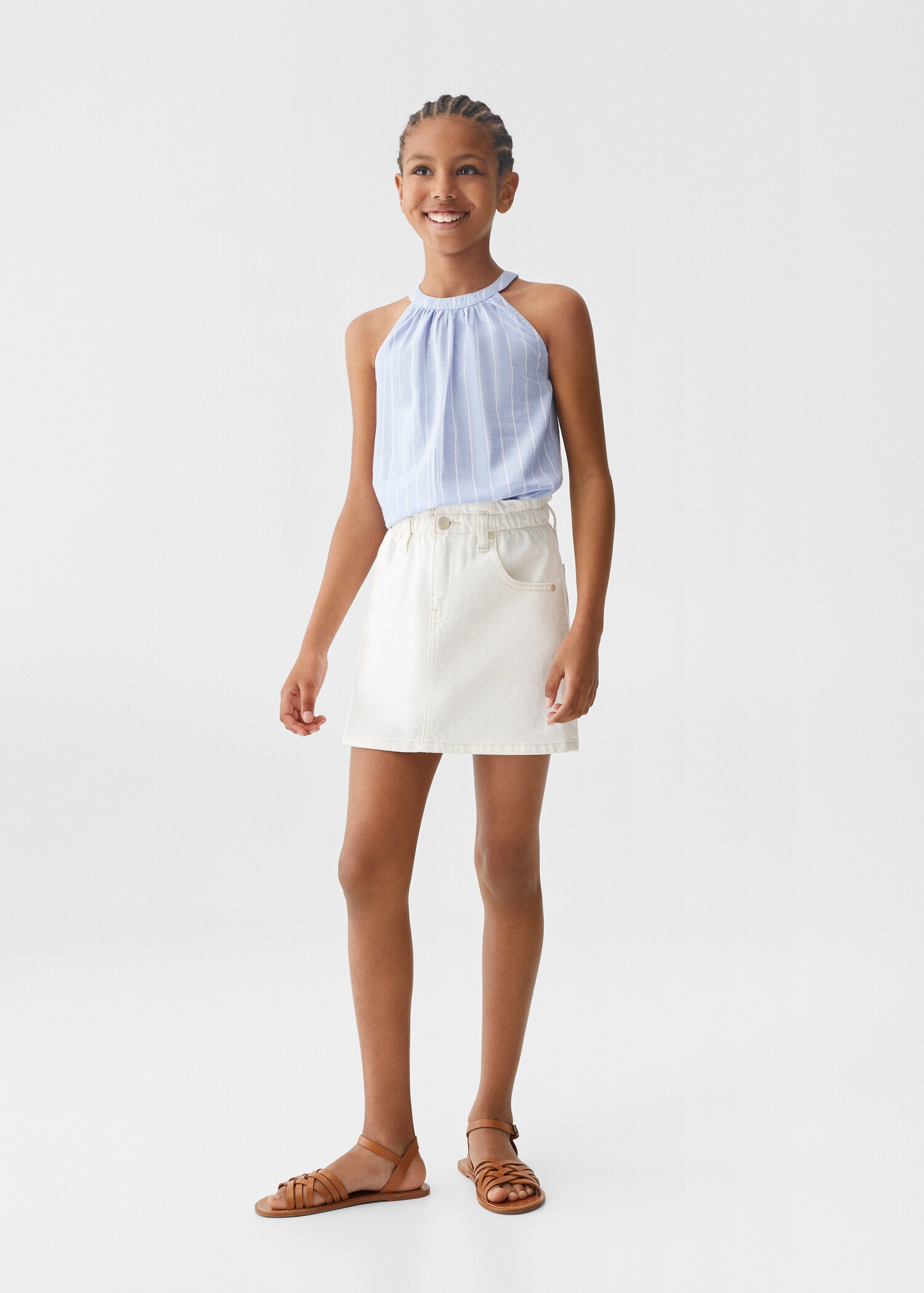 Striped blouse - General plane