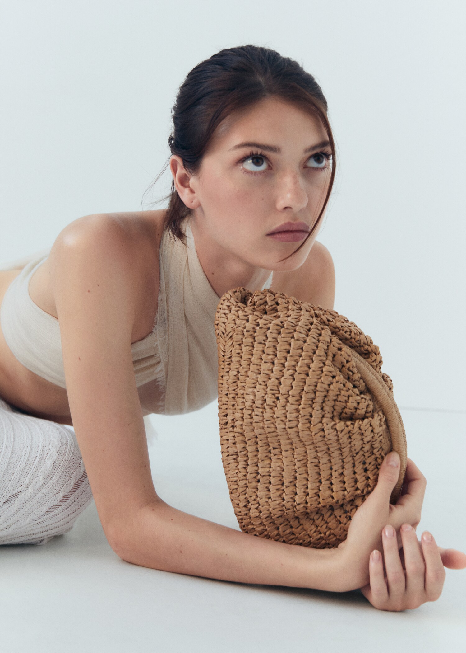 Natural fibre handbag - General plane